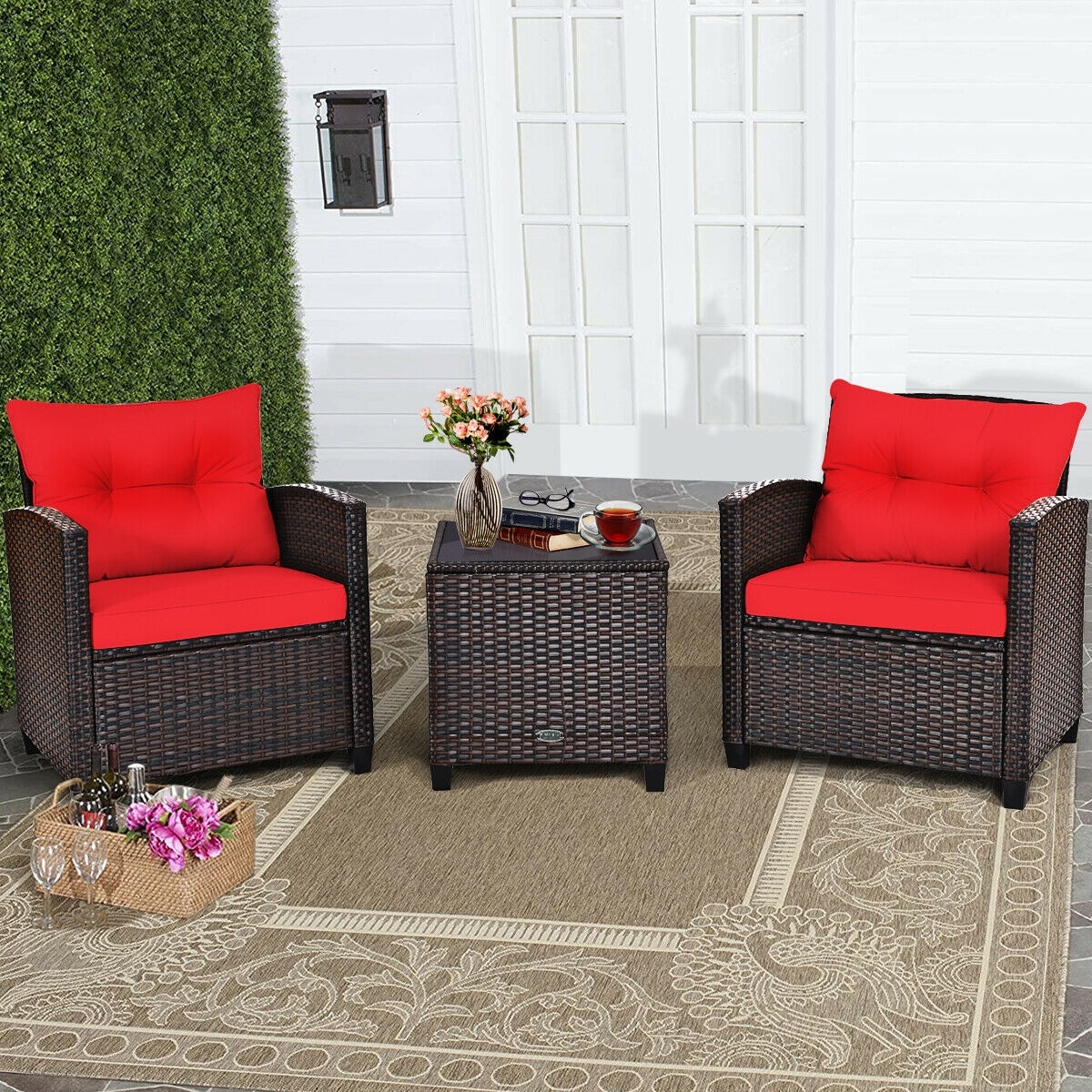 Forclover HYFC-760RE Patio-Conversation-Sets - View #3