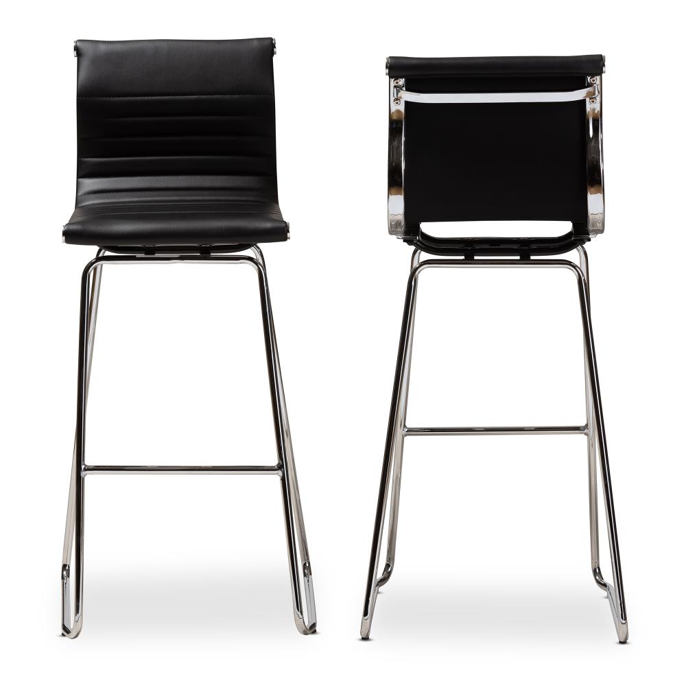Baxton Studio 150-2PC-9122-LW stools - View #2