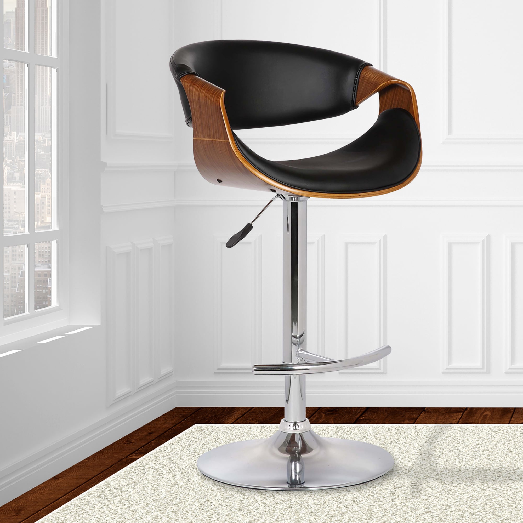 Armen Living LCBUBAWABL stools - View #7