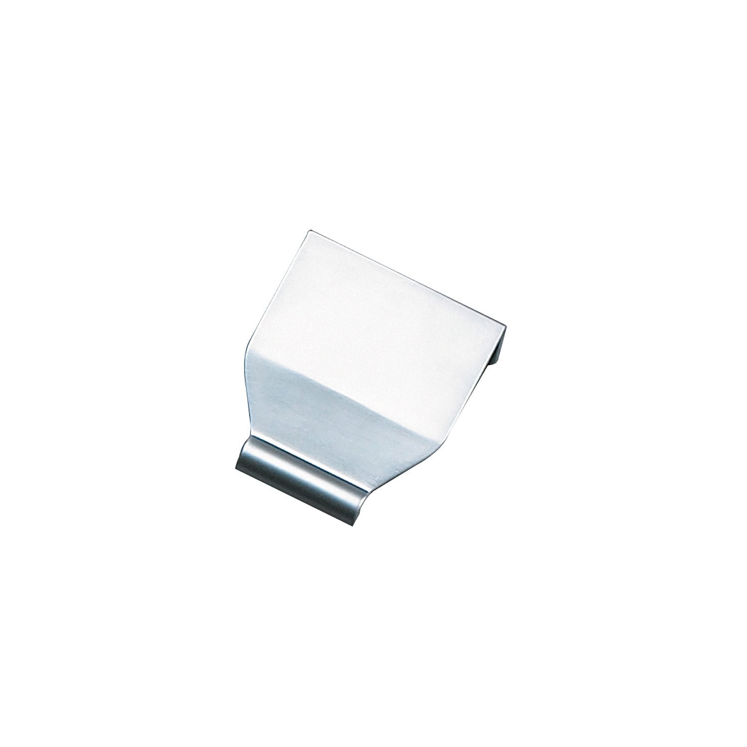 Richelieu BP386216174 5/8-in , 16mm Center to Center Matte Chrome Novelty Edge