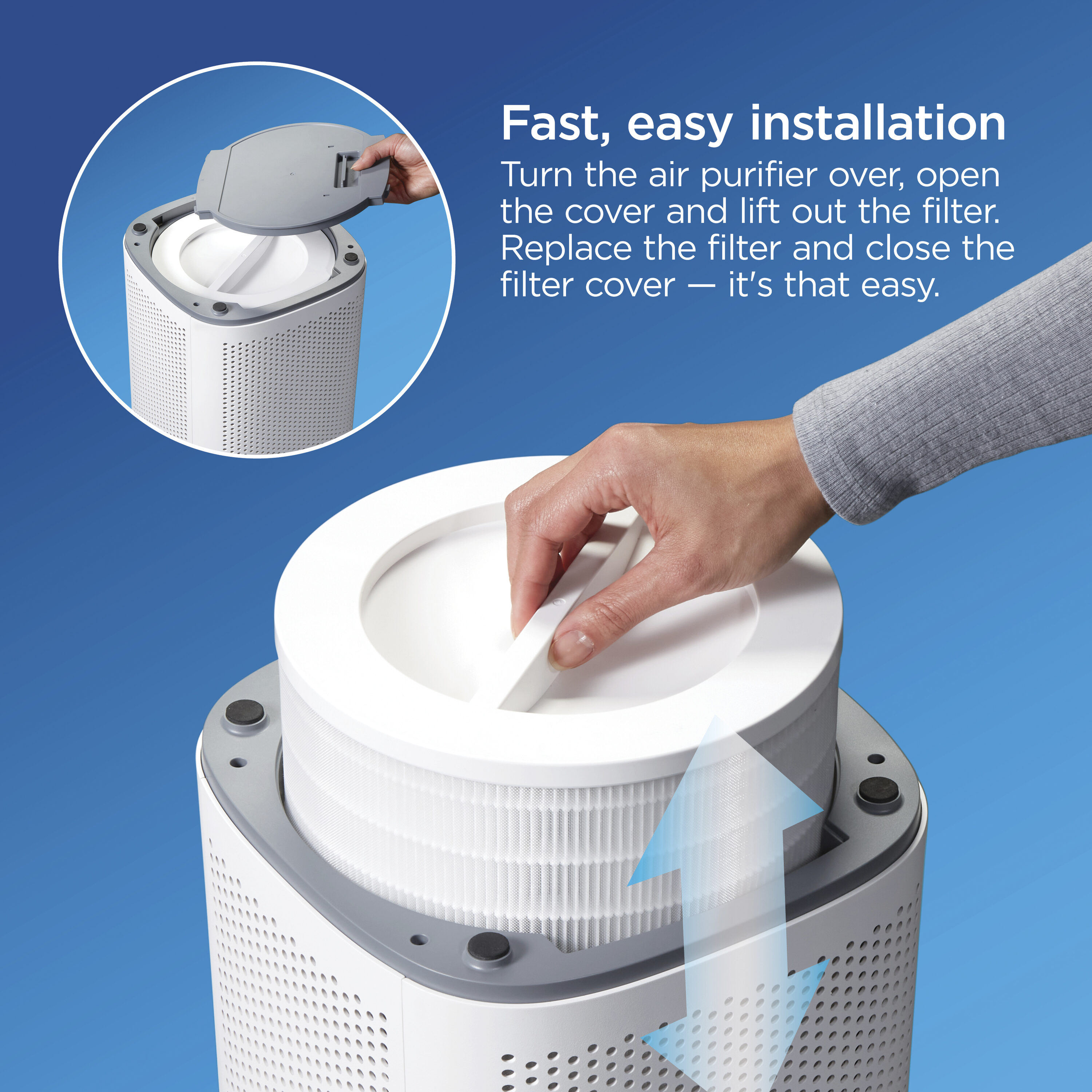 Clorox True Hepa Air Purifier Filter in the Air Purifier Filters ...