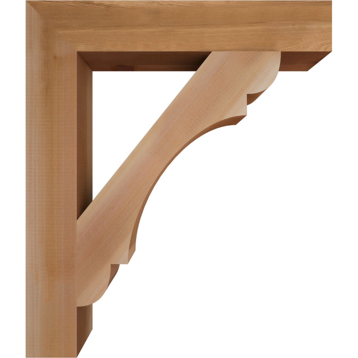 Ekena Millwork BKT04X24X28OLY05SWR Exterior-Brackets-Braces - View #3