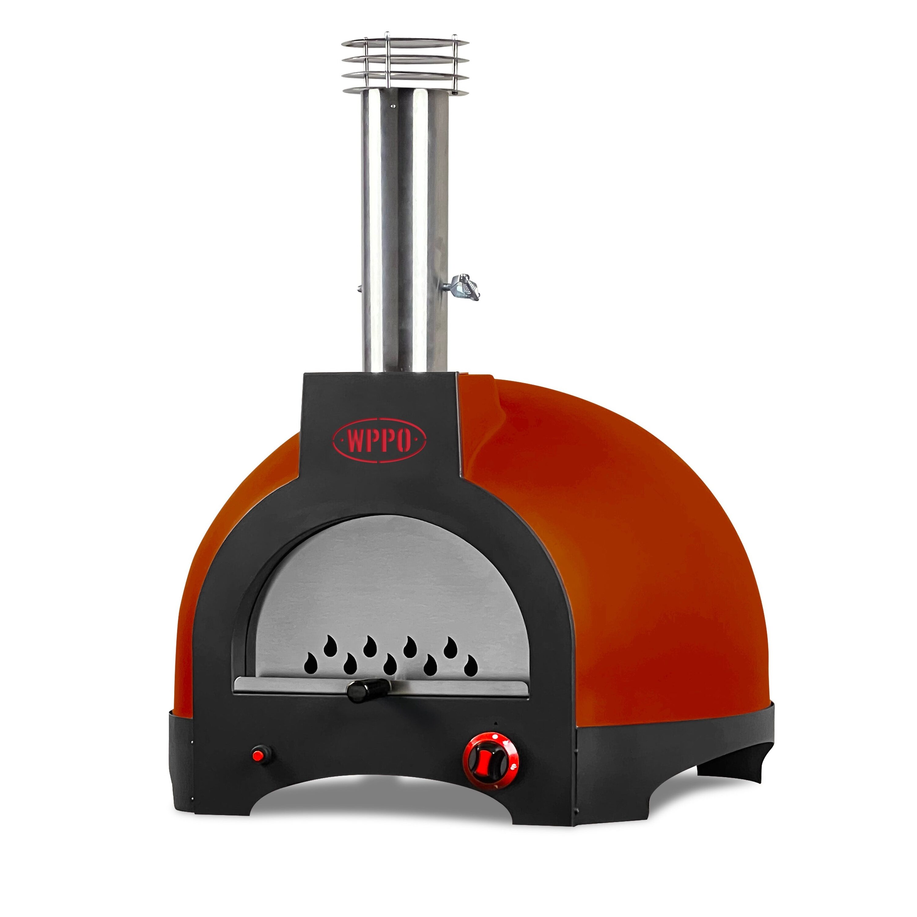 WPPO WKI66-RR Infinity Brick Hearth Wood-fired Outdoor Pizza Oven