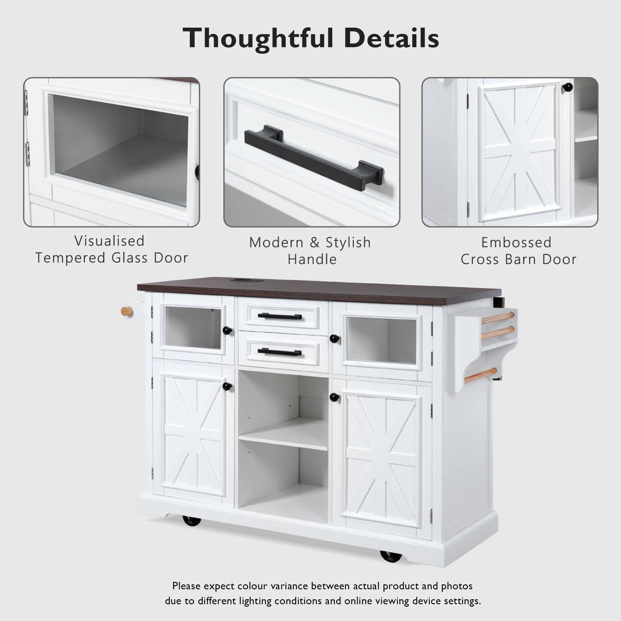 BABOOM BOM-67795WHT-OR Kitchen-Furniture - View #7