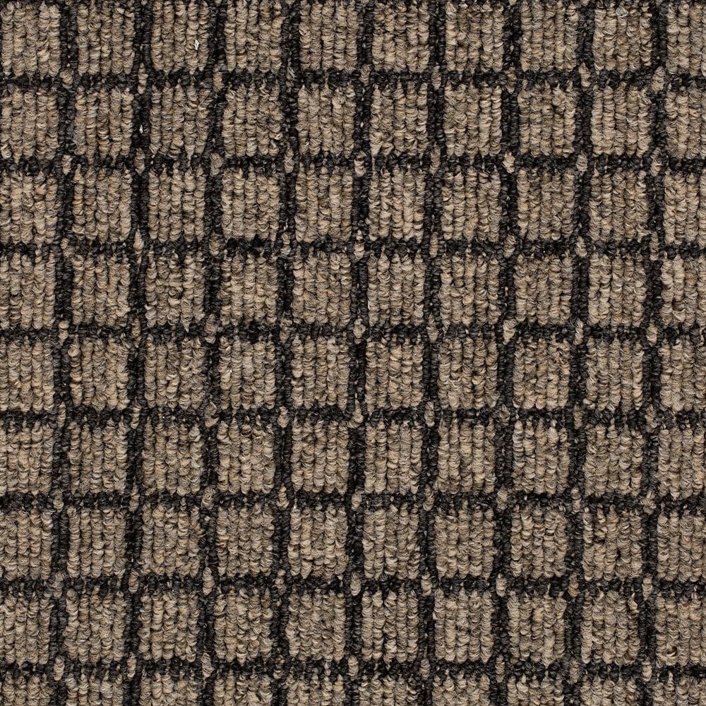 STAINMASTER LC63-L004-0808 (Sample) Home Office Intersect Block Party Gray 20-oz sq yard Polyester Pattern Indoor Carpet
