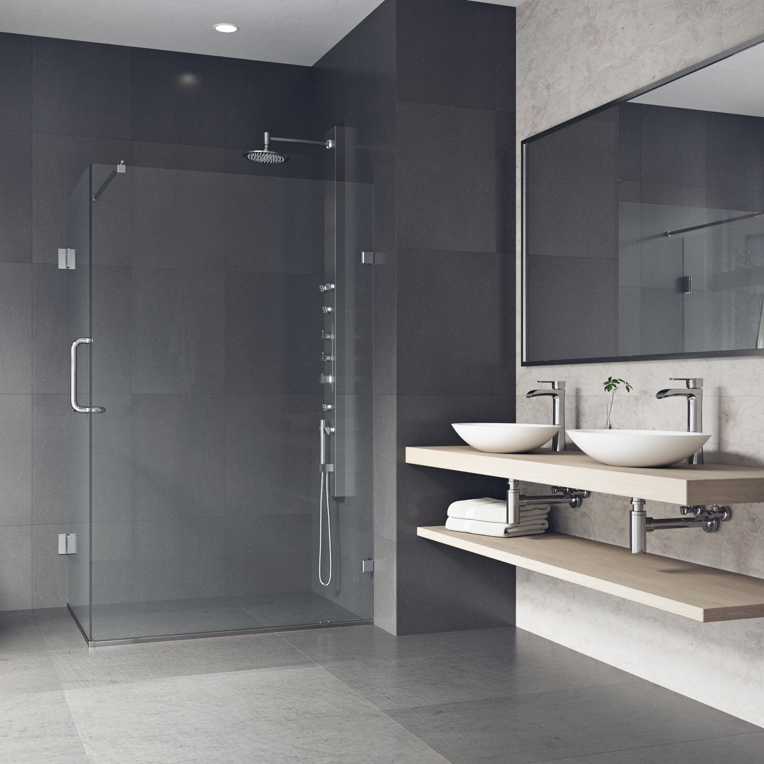 VIGO VG6012CHCL36 Shower-Doors - View #5