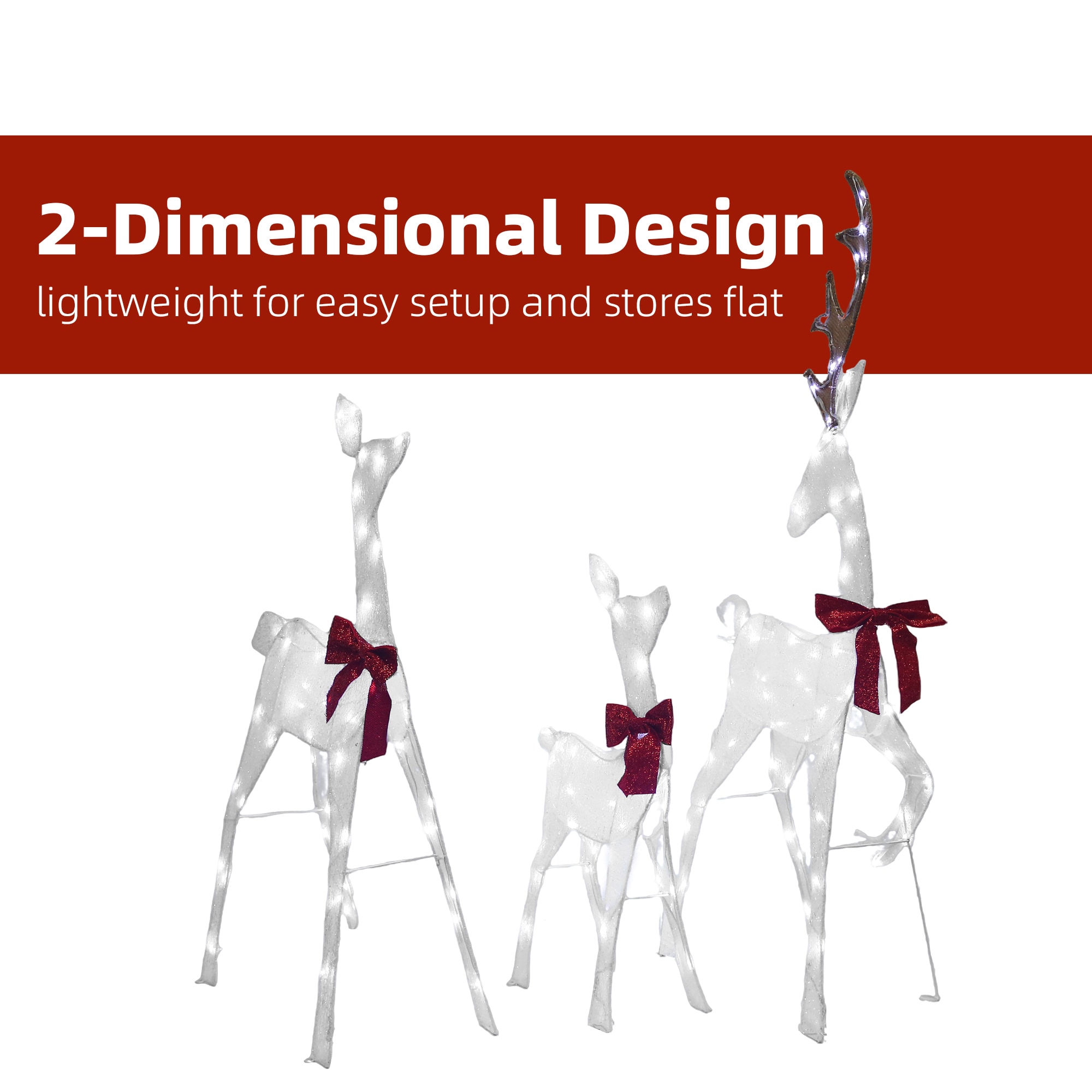 Starfree HOXSOD0103WHT Outdoor-Christmas-Decor - View #4