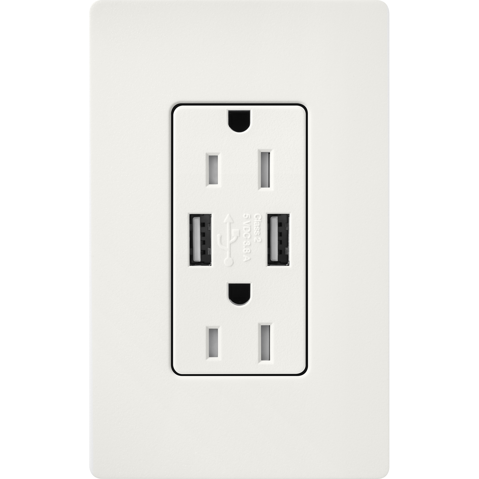 Lutron SCR-15-UBTR-RW receptacles - View #2