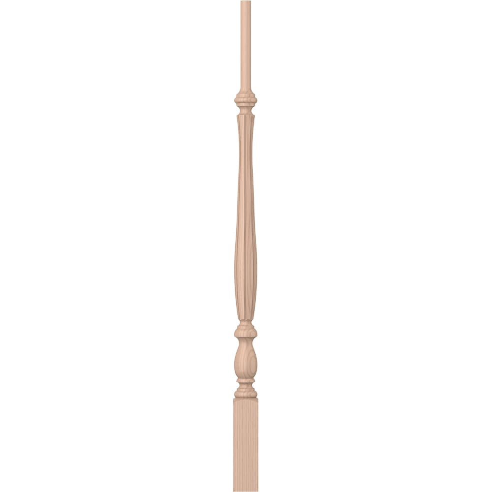L.J. Smith Stair Systems LJF-2915-M 34 34-in x 1.75-in Unfinished Maple Pin Top Stair Baluster