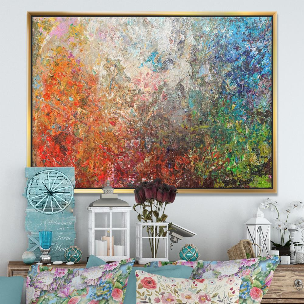 Designart FL6548-46-36-GD Wall-Art - View #2