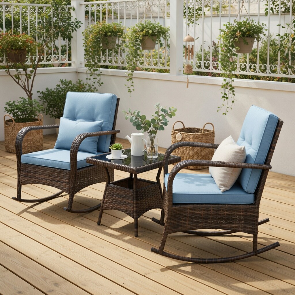 Choco Moon WYC-WQ33941-LS Patio-Conversation-Sets - View #2