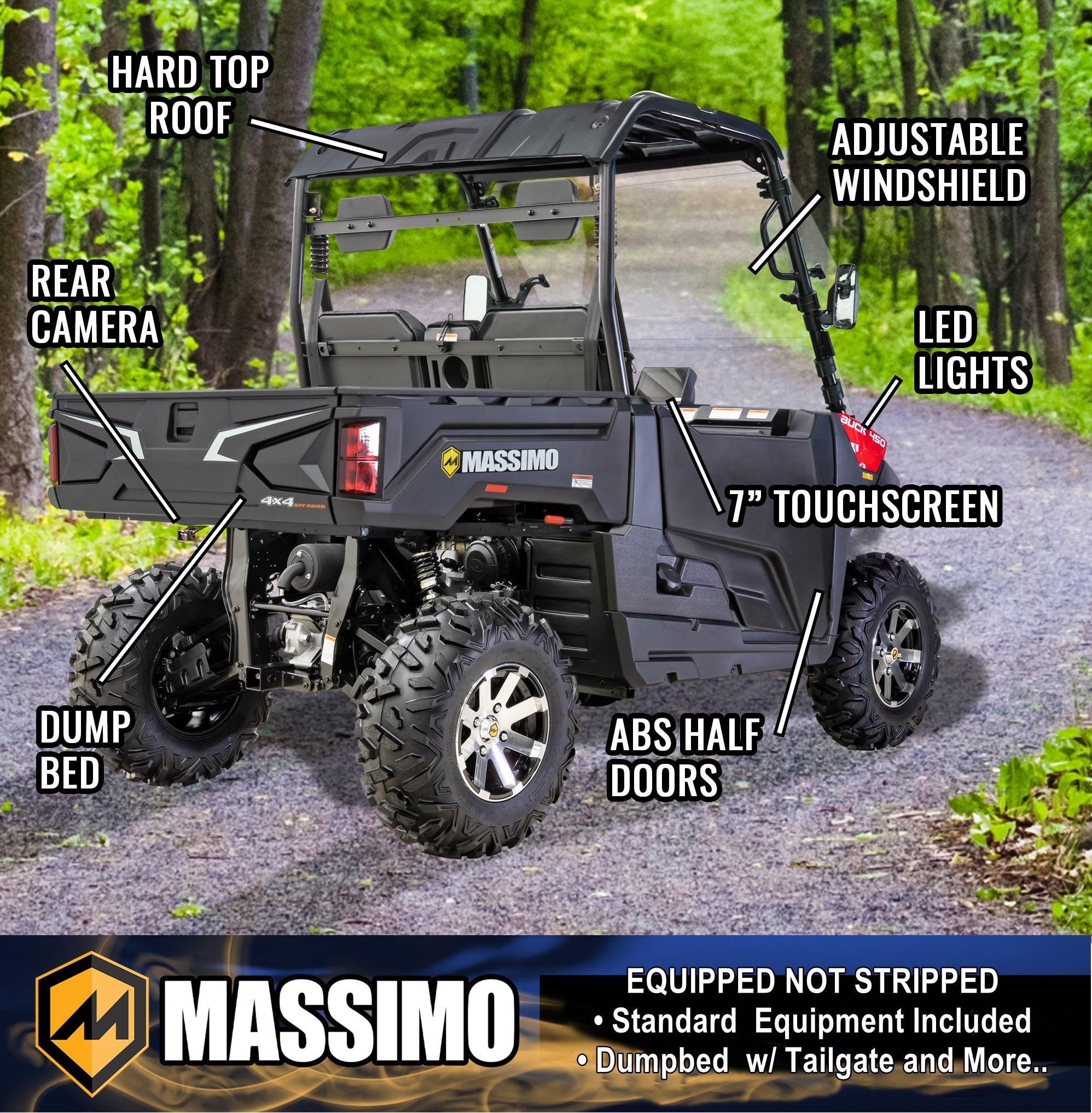 Massimo MMS-BK450-RD Motorized-Vehicles - View #8