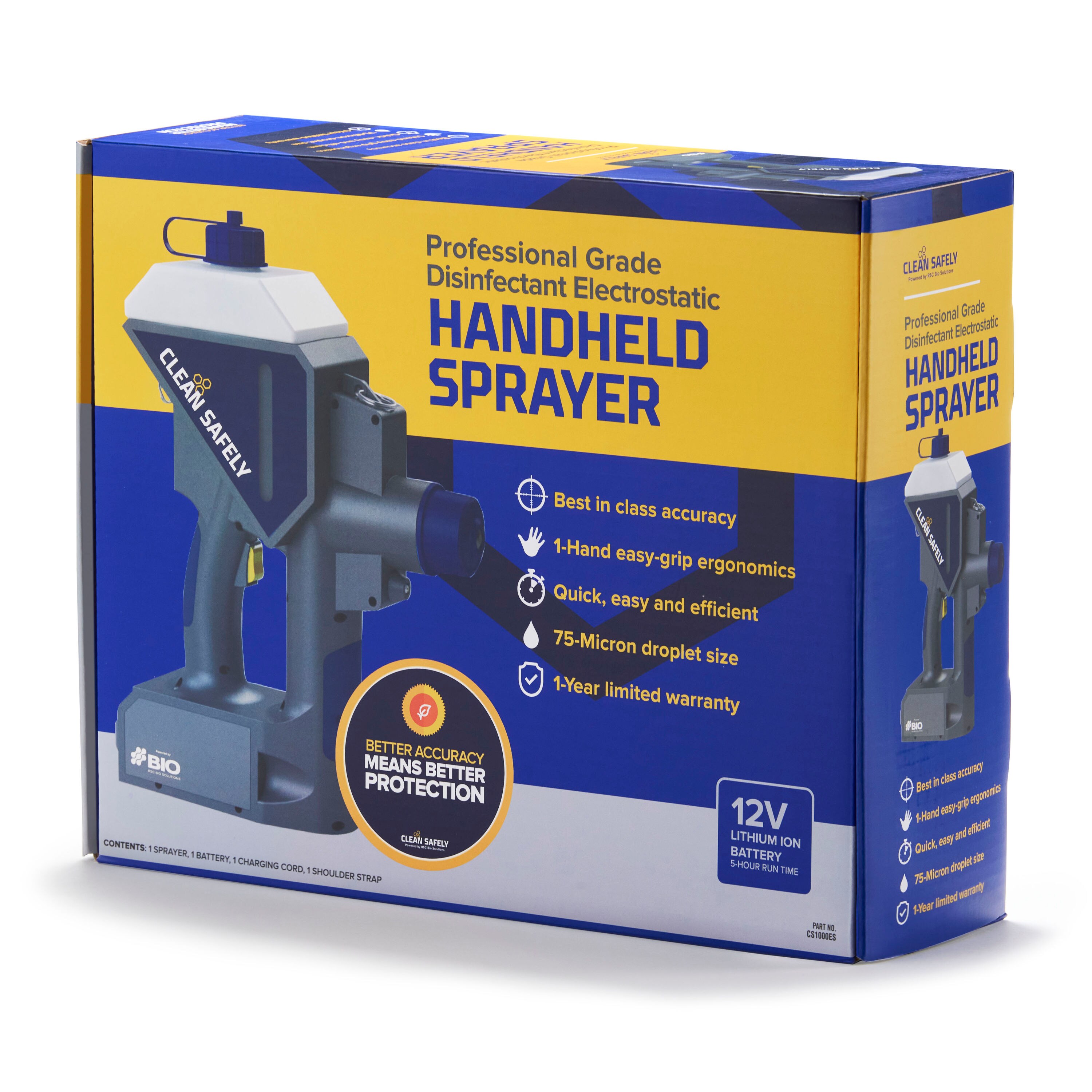 CLEAN SAFELY CS1000ES Electrostatic-Sprayers - View #3