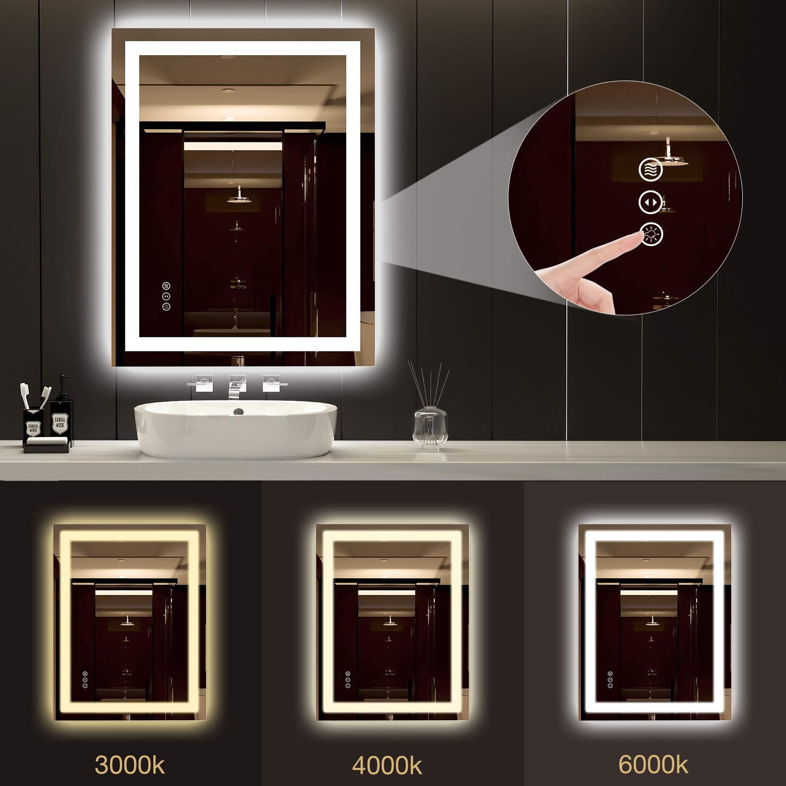 Royal Guard LBM3036 Framed-Bath-Mirrors - View #4