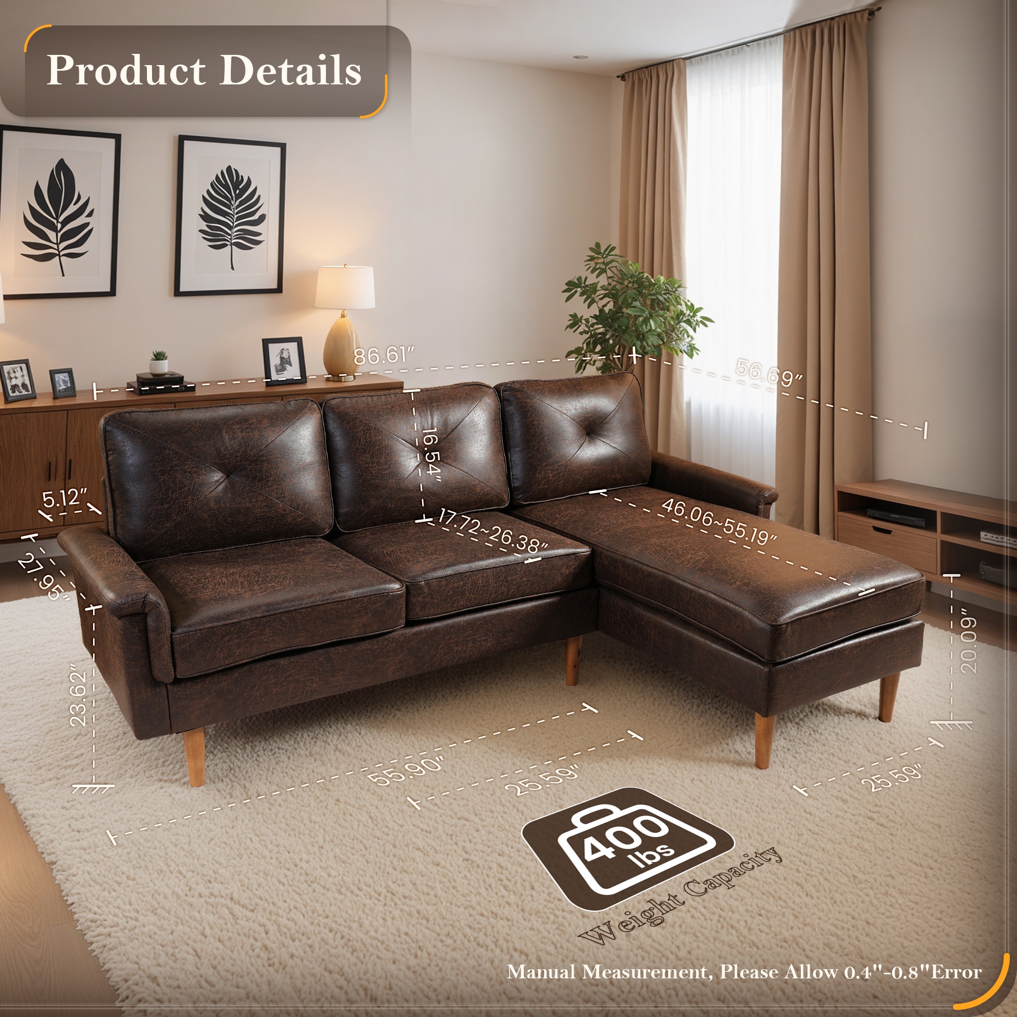 ALTRIGUS 6L-NOPR800-AL Sofas-Loveseats - View #2