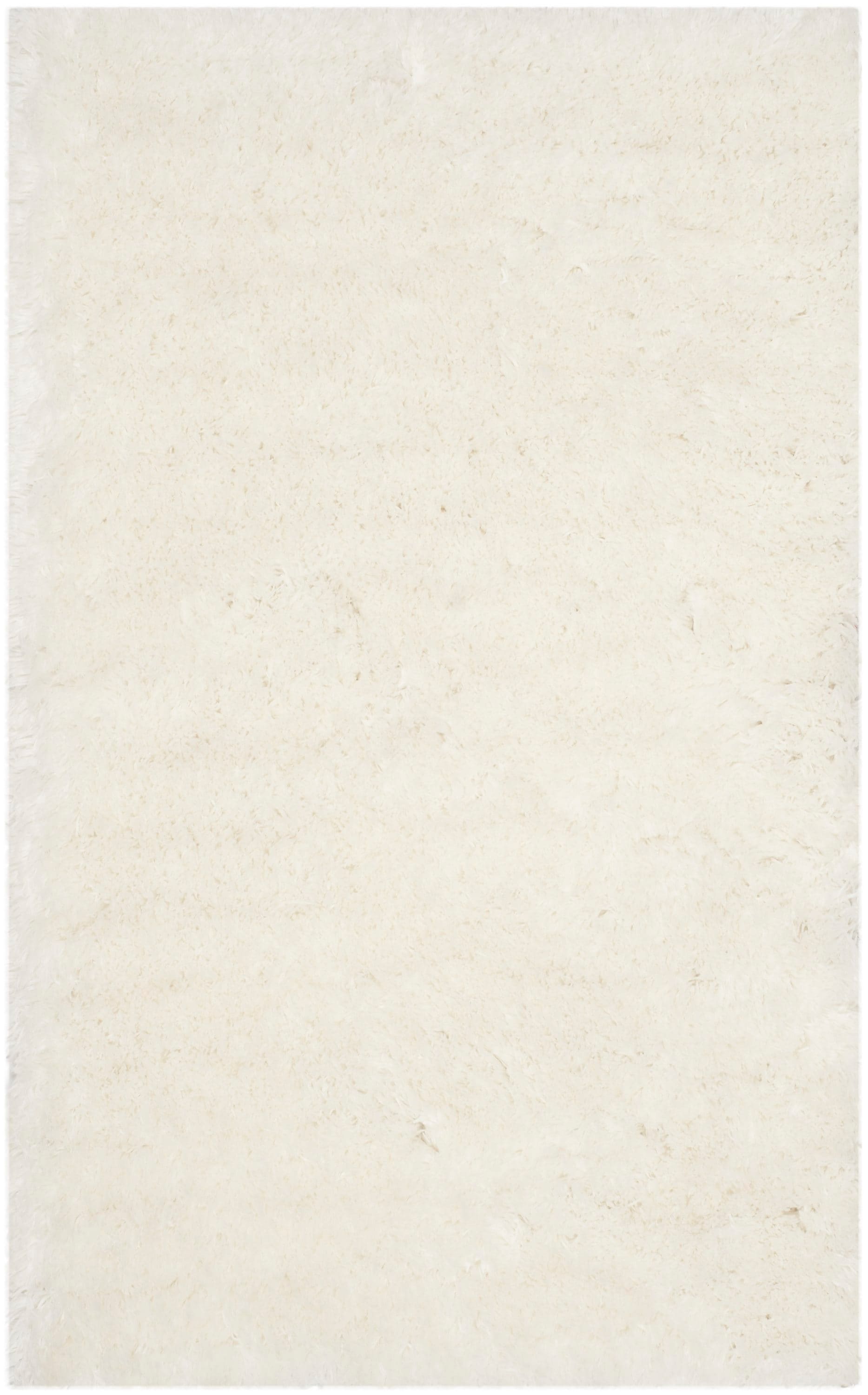 Safavieh SG270A-5 Arctic Shag 5 x 8 (ft) Tufted Polyester Ivory Rectangular Indoor Solid Area rug