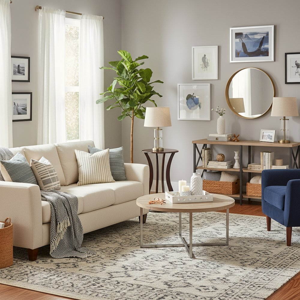FurniFact BO3324640WHT End-Tables - View #2