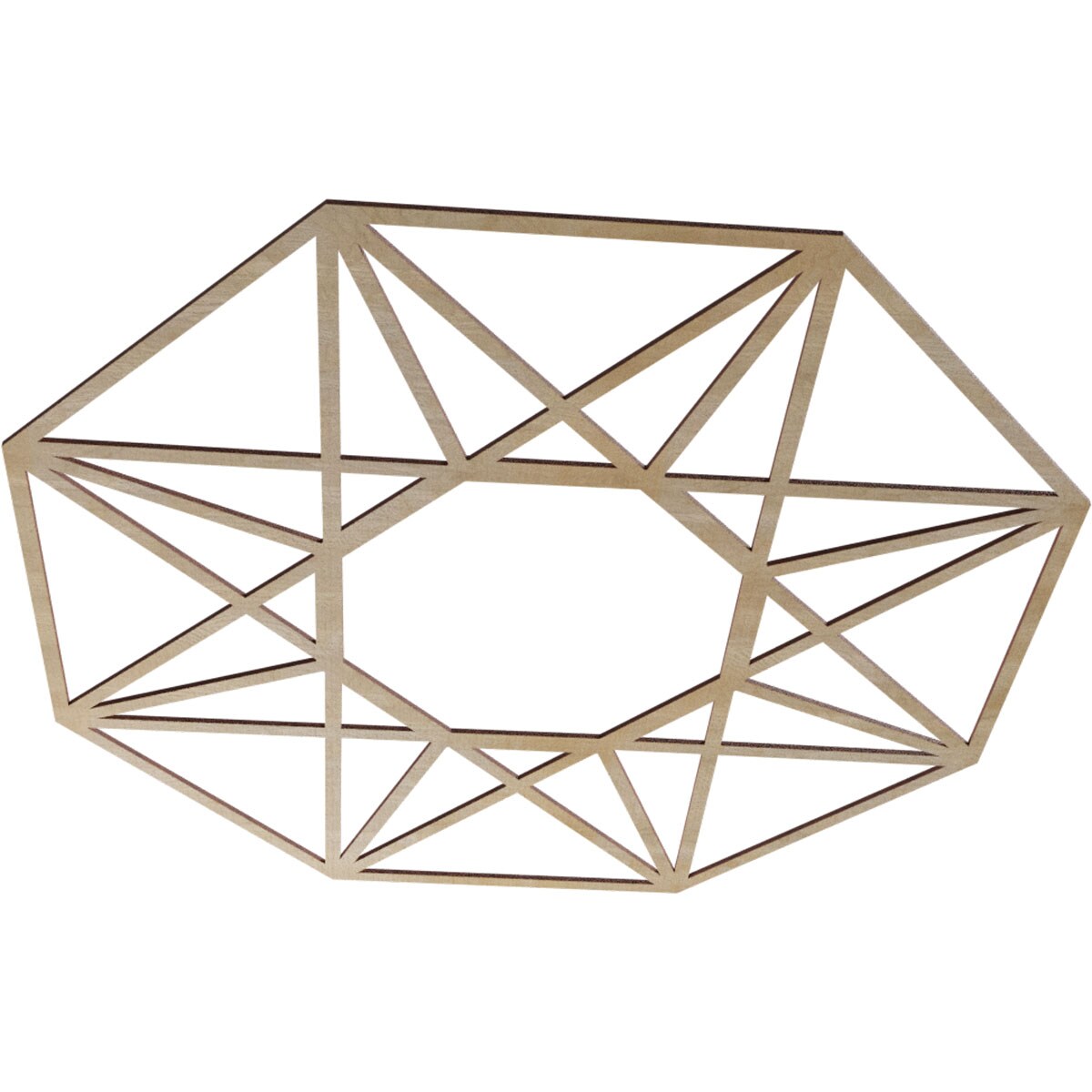 Ekena Millwork CMWP40X40X0250GDHI Ceiling-Medallions - View #2