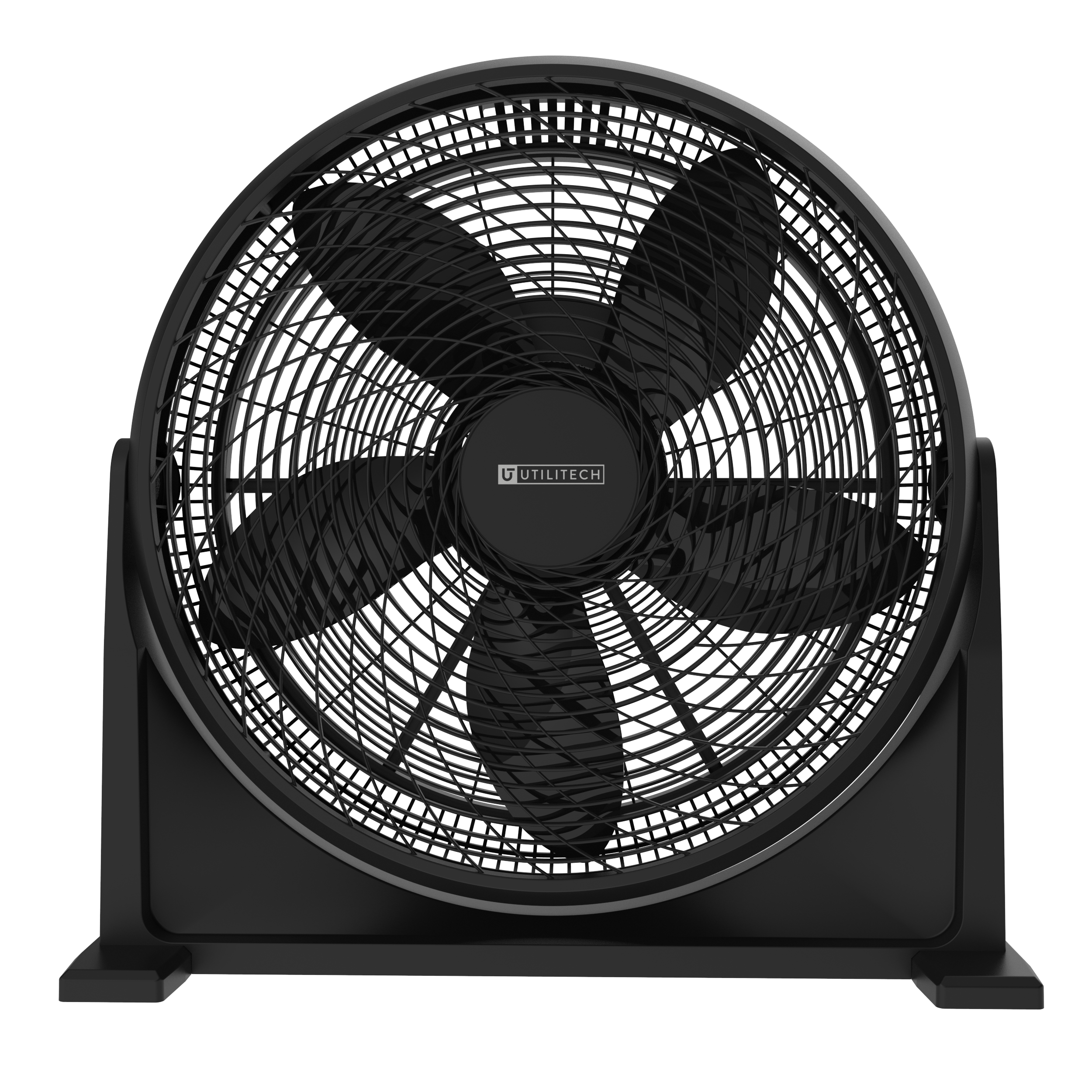 BLACK+DECKER 15.6-in 3-Speed Indoor Black Floor Fan in the Portable Fans  department at