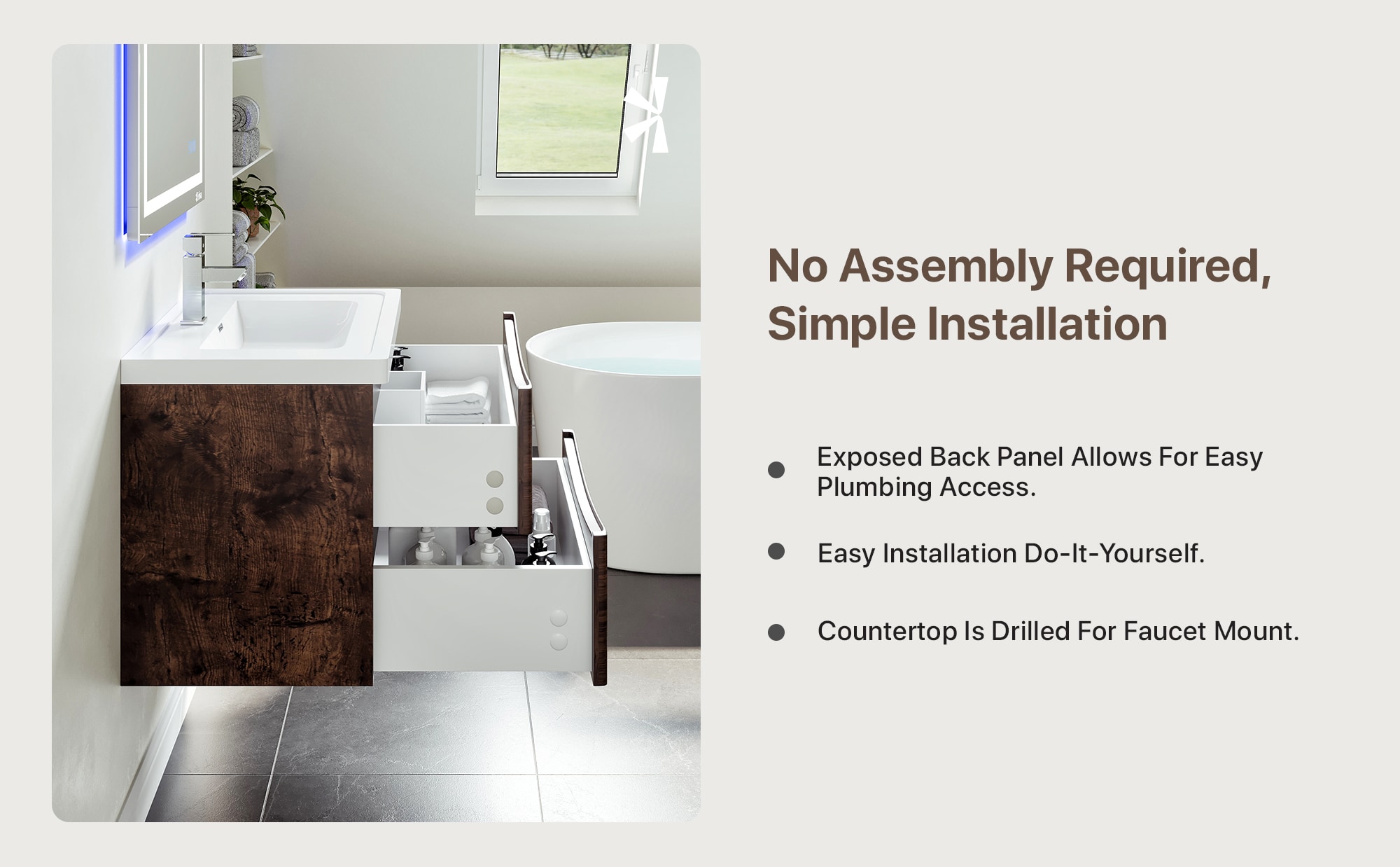 Eviva EVVN760-30RSWD-WM Bath-Vanity-Combo - View #10
