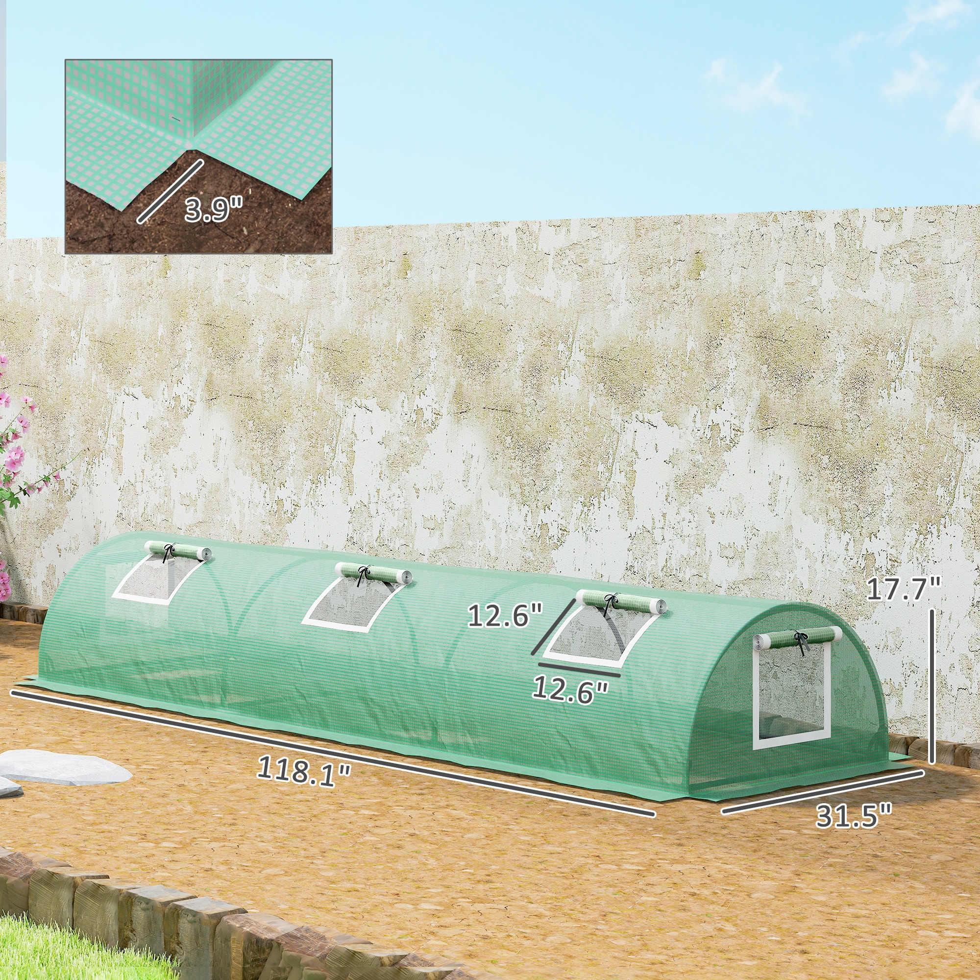 Blisstyle GH19 greenhouses - View #3