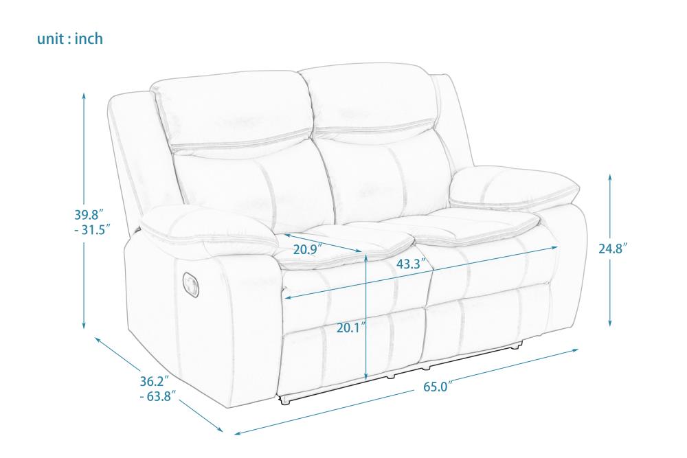 CASAINC MD-2452 Living-Room-Sets - View #6