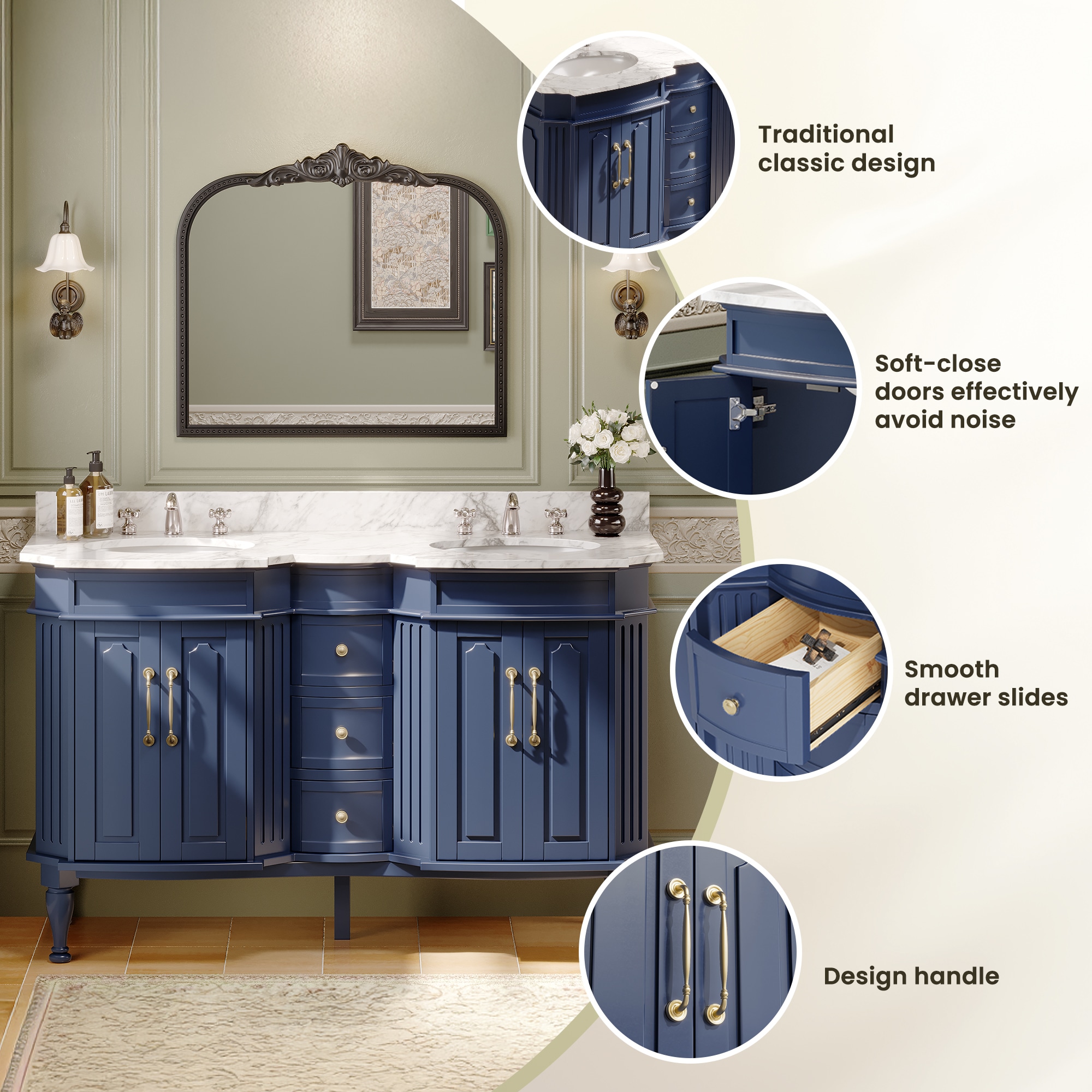 JEAREY OFYSG-LS-54 Bath-Vanity-Combo - View #5
