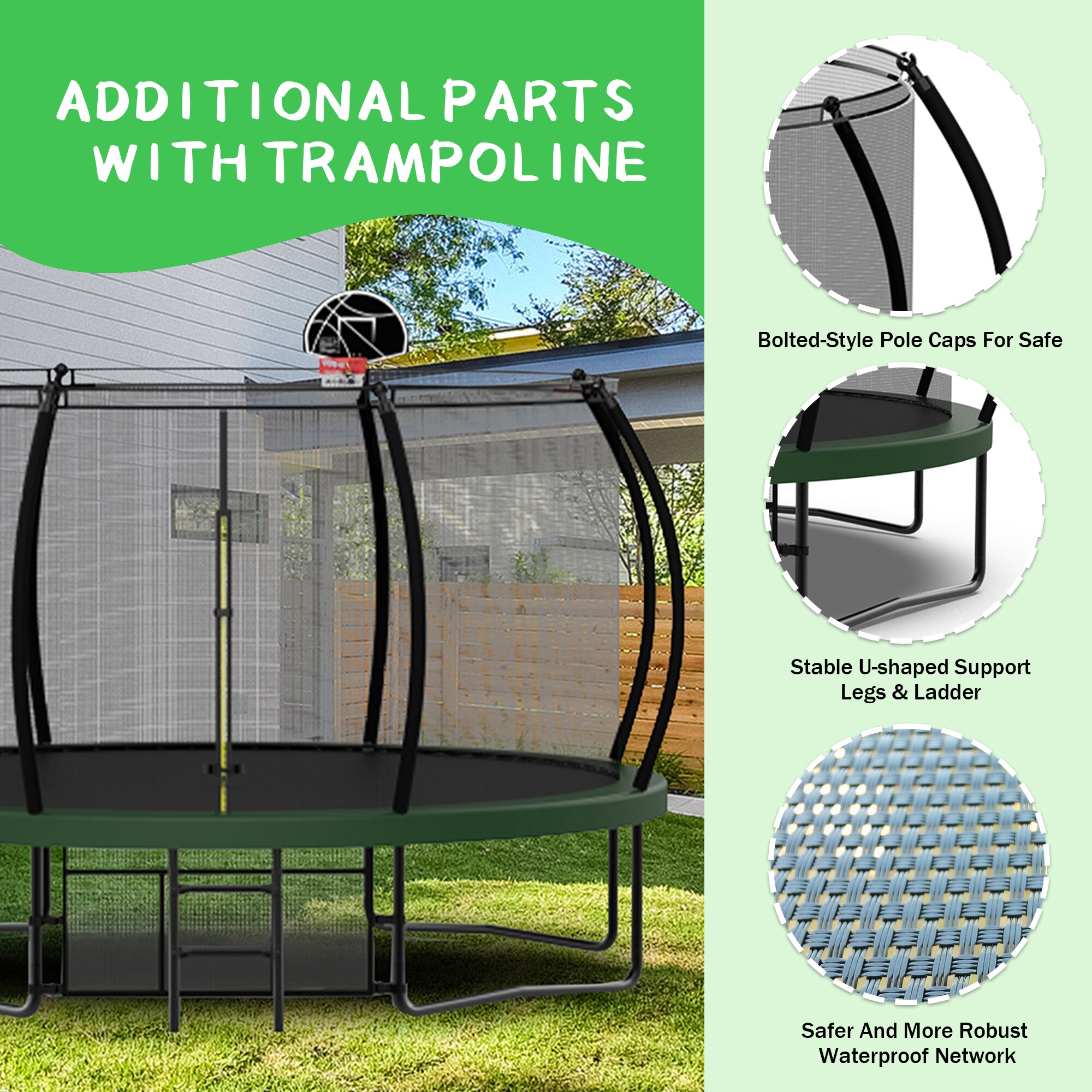 Tp hotsell trampoline 14ft