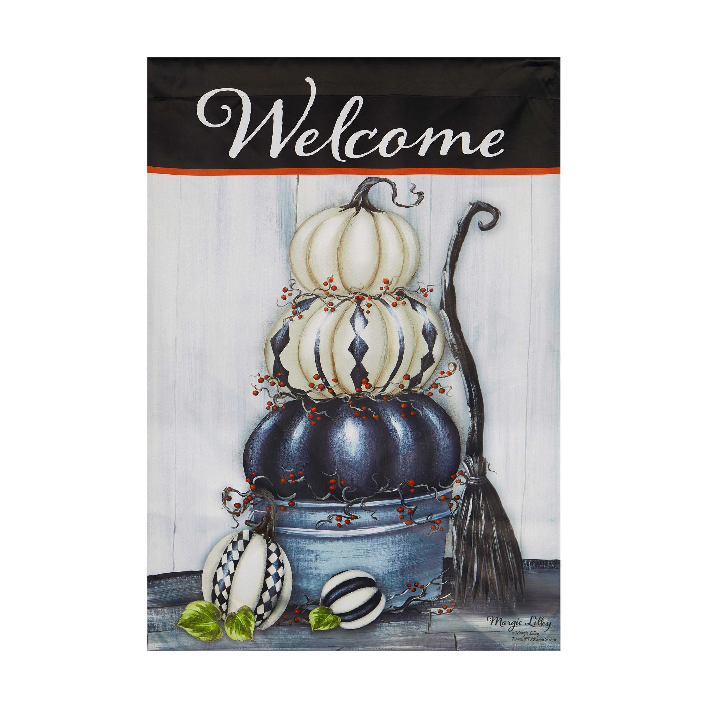Style Selections ZLW13S12484 2-ft W x 4-ft H Halloween House flag