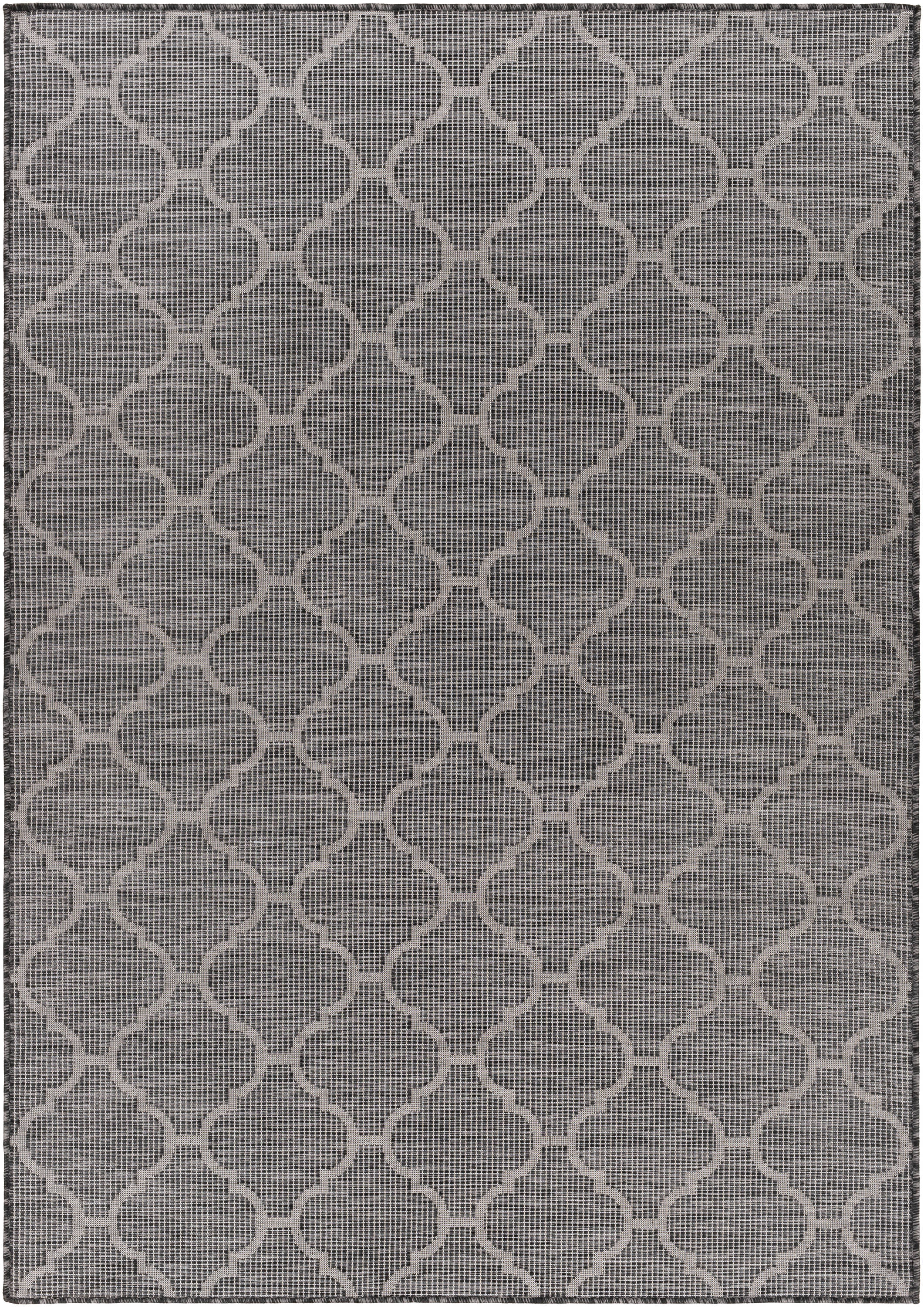 Artistic Weavers PSA2339-679 Pasadena 6 X 9 (ft) Dark Gray Indoor/Outdoor Abstract Oriental Area Rug