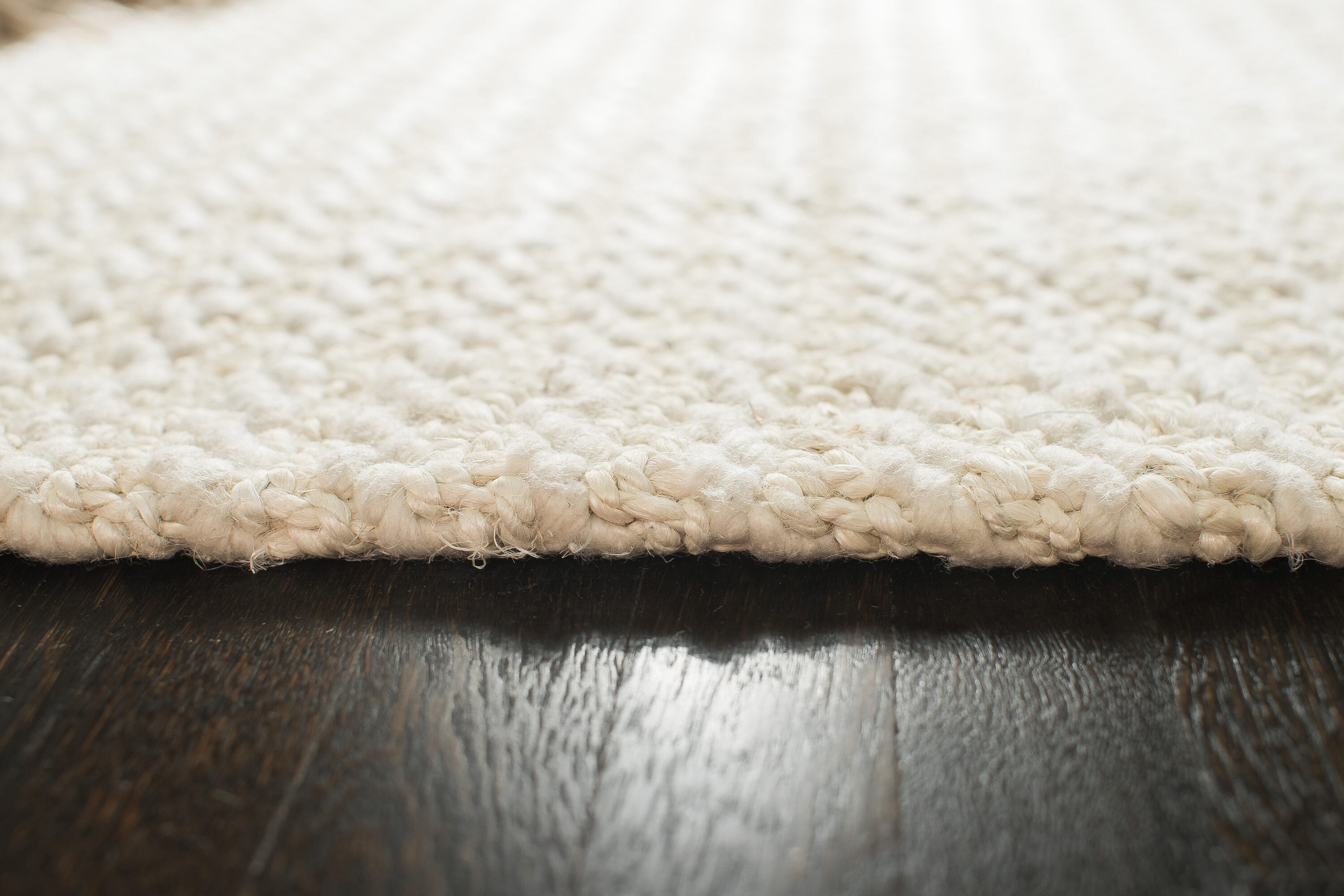 Freya 5' x 8' Off-White Jute Blend Area Rug