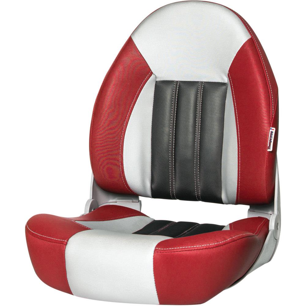 Red/grey 54911 for sale online Tempress NAVISTYLE High Back Boat Seat 