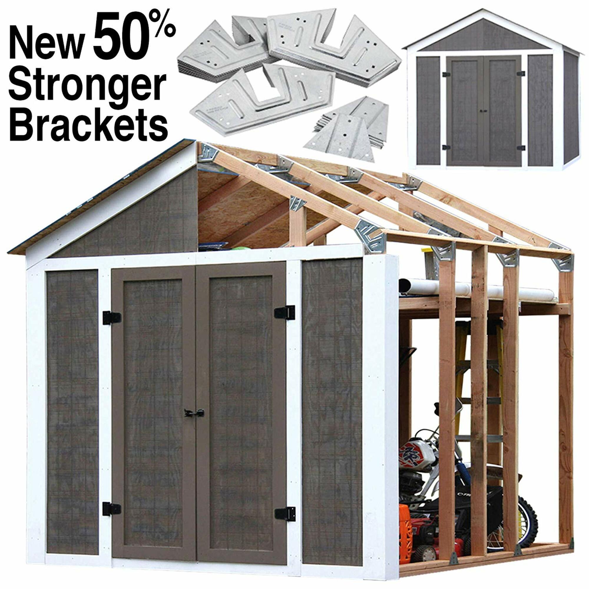 EZ Shed 233965 Wood-Storage-Buildings - View #2