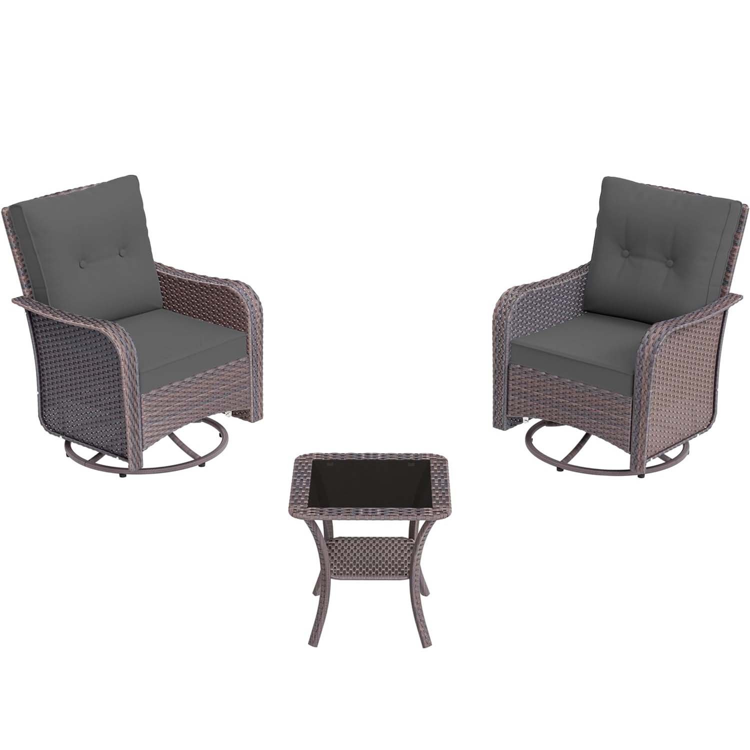 ALAULM LS-SRC-GREY Patio-Chairs - View #8