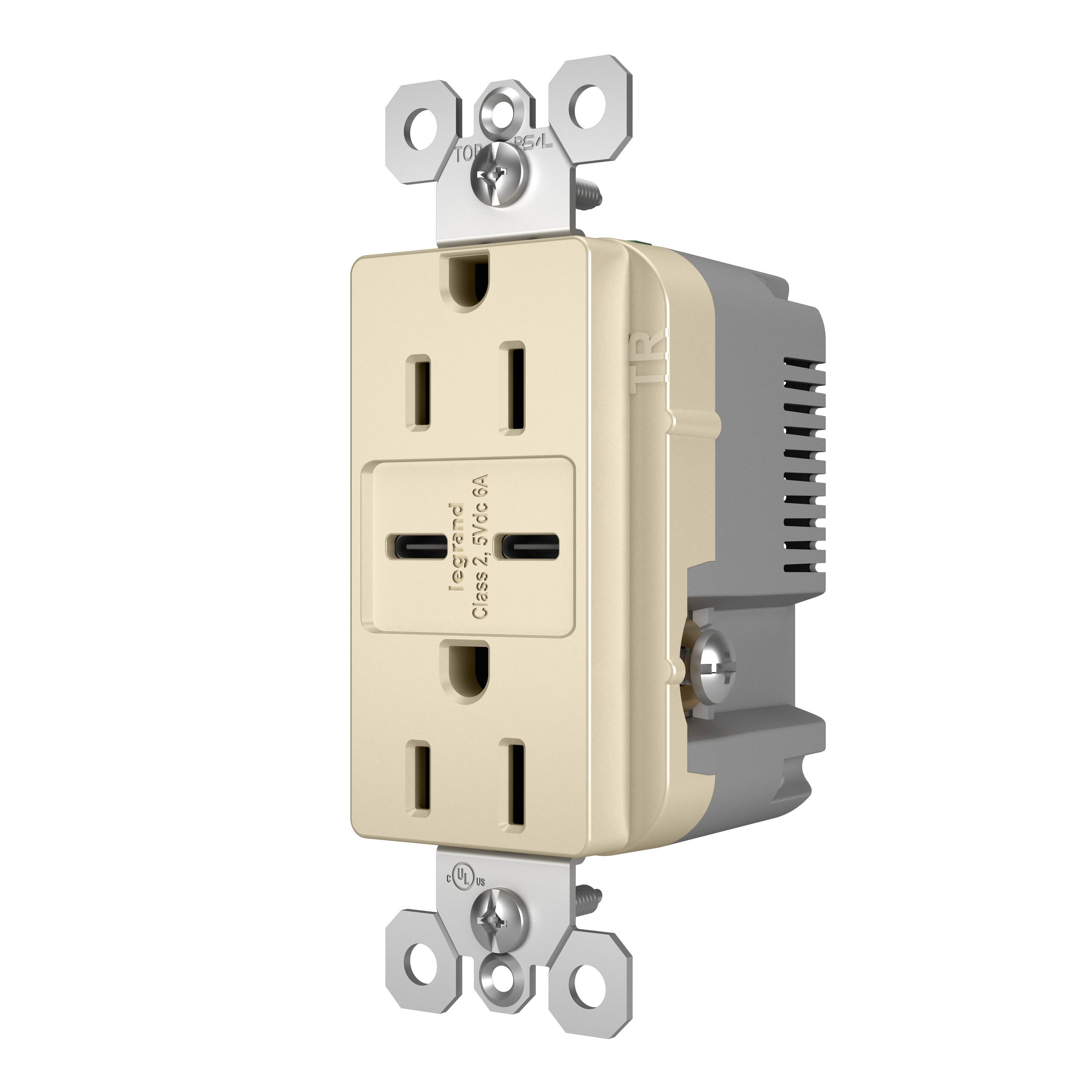 Legrand R26USBCC6LACCV4 receptacles - View #2