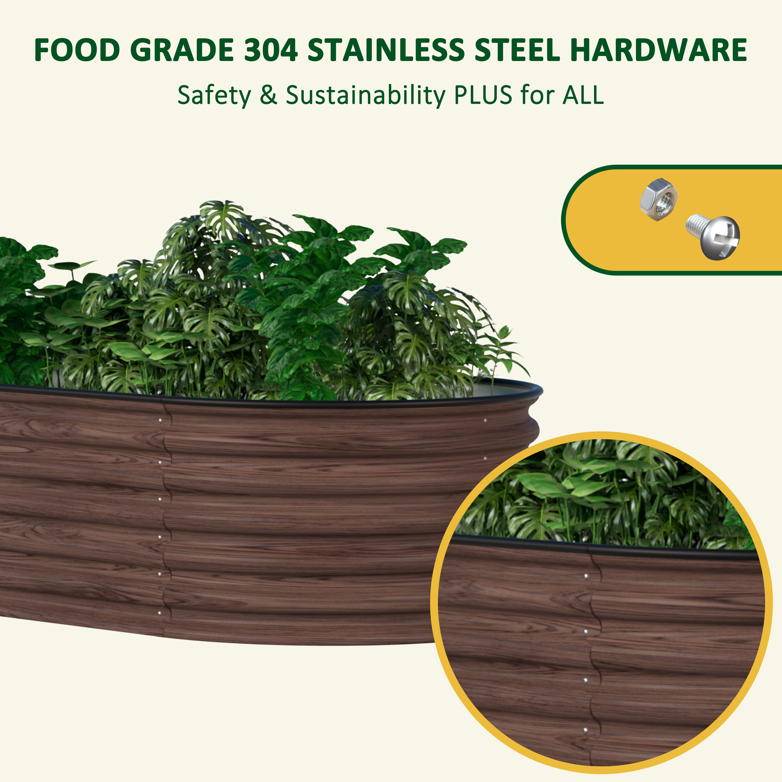 VEIKOUS PG0102-63-02GY Raised-Garden-Beds - View #8