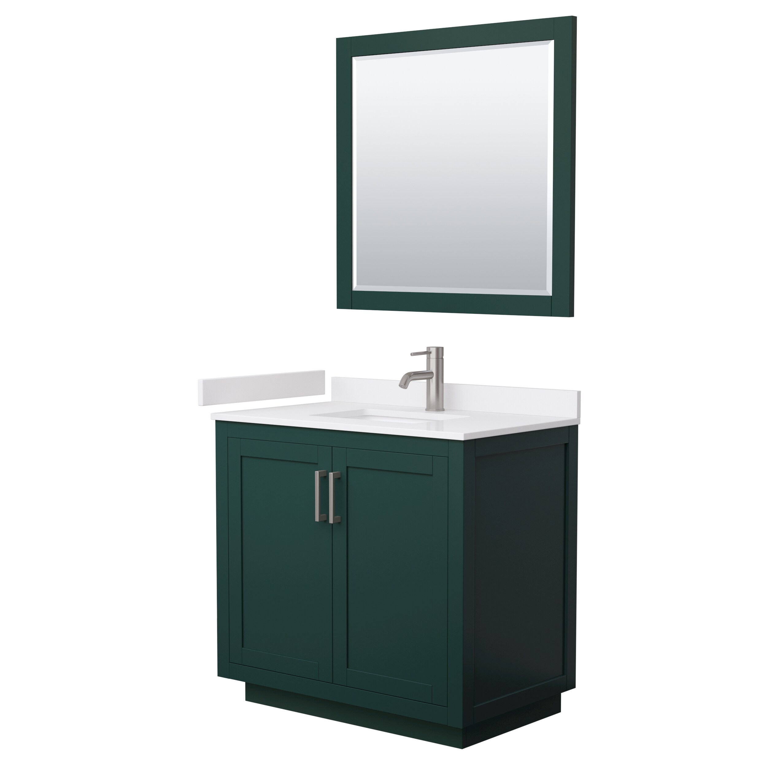 Wyndham Collection WCF292936SGEWCUNSM34 Bath-Vanity-Combo - View #2