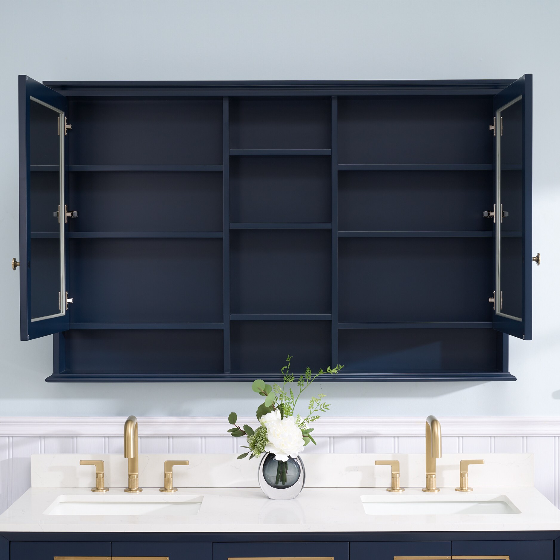 LIVIZA UCJ-WMC55YS1NB Bathroom-Medicine-Cabinets - View #3