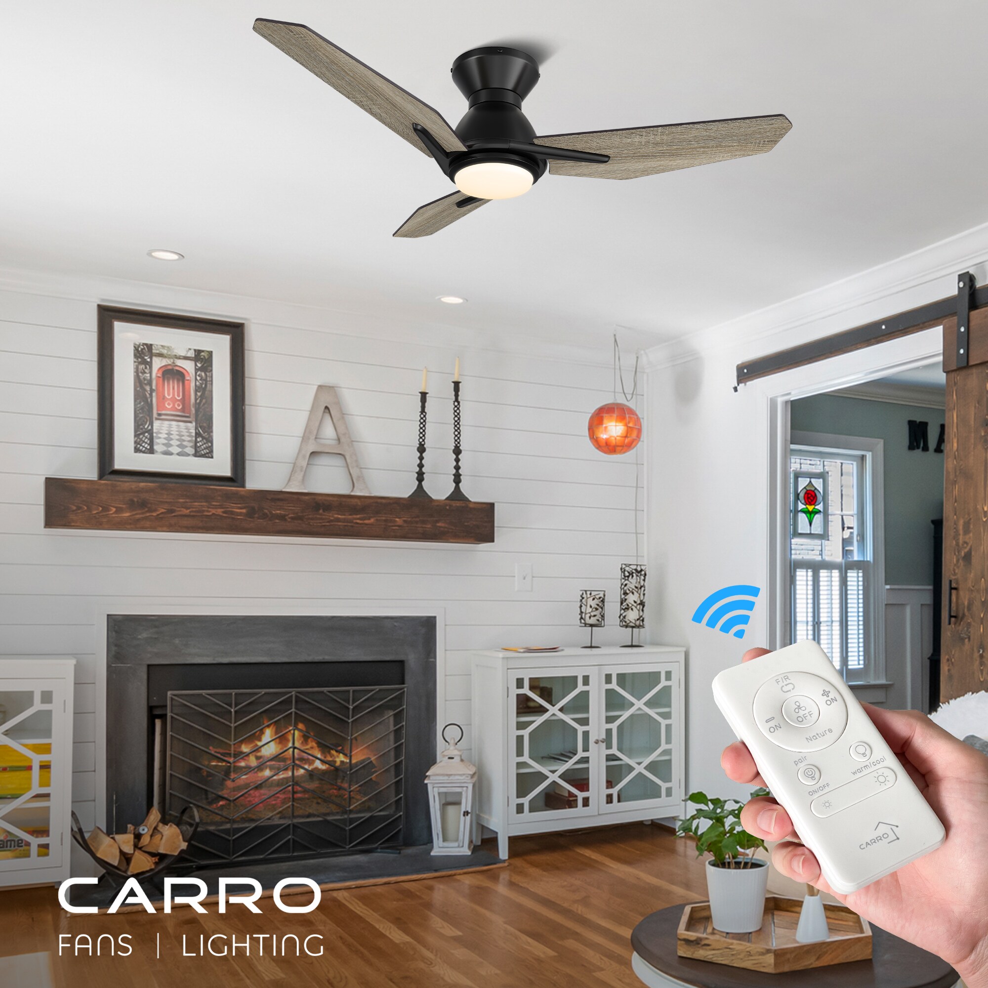 CARRO USA LCFR443J3-L11-BS-FM Ceiling-Fans - View #4