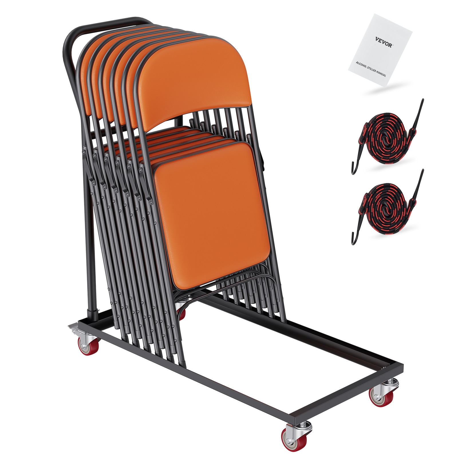 VEVOR ZYTC422136YCTP8YBV0 110-cu-ft Steel Dump Cart