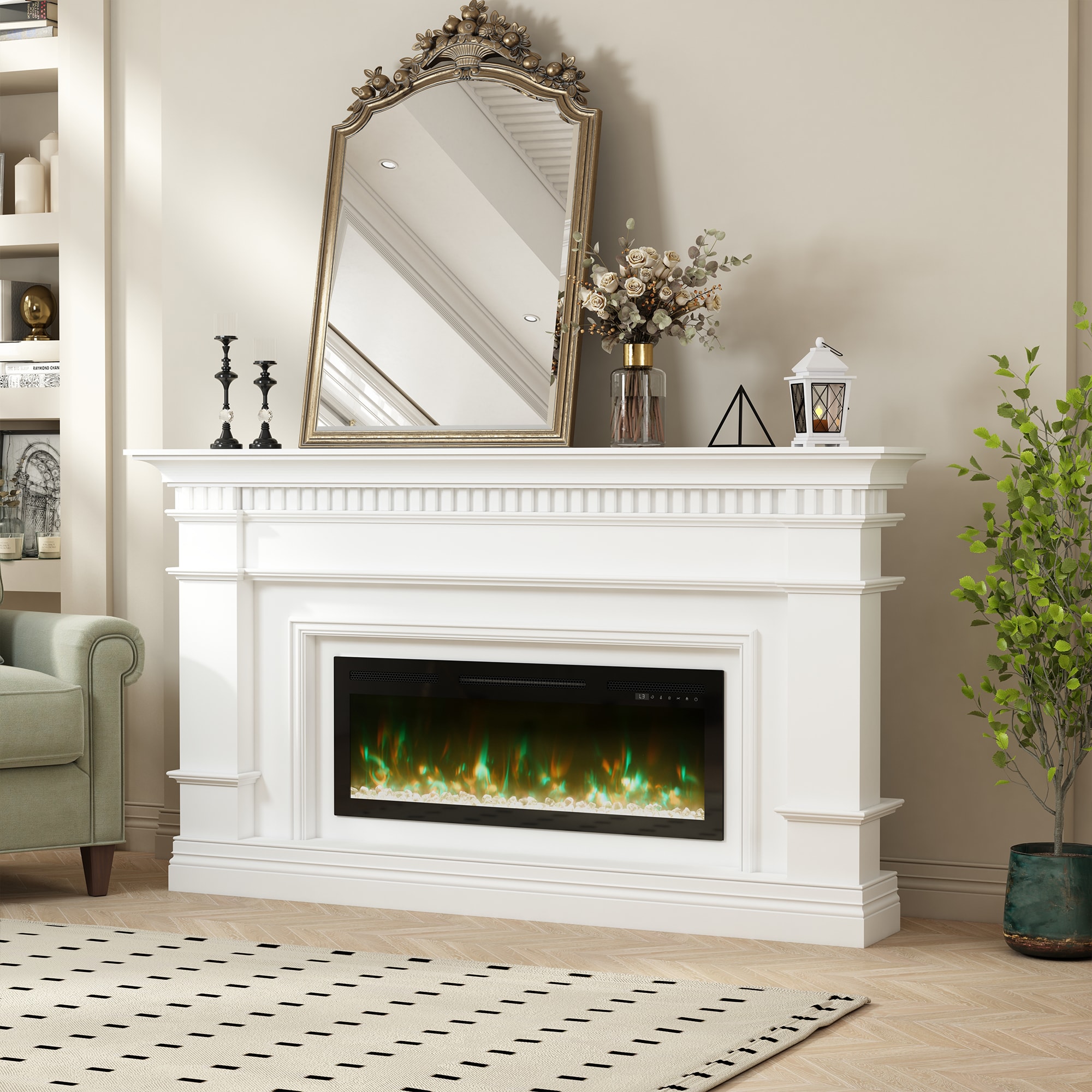 Clihome CL-ZHX-36-058 Electric-Fireplaces - View #3