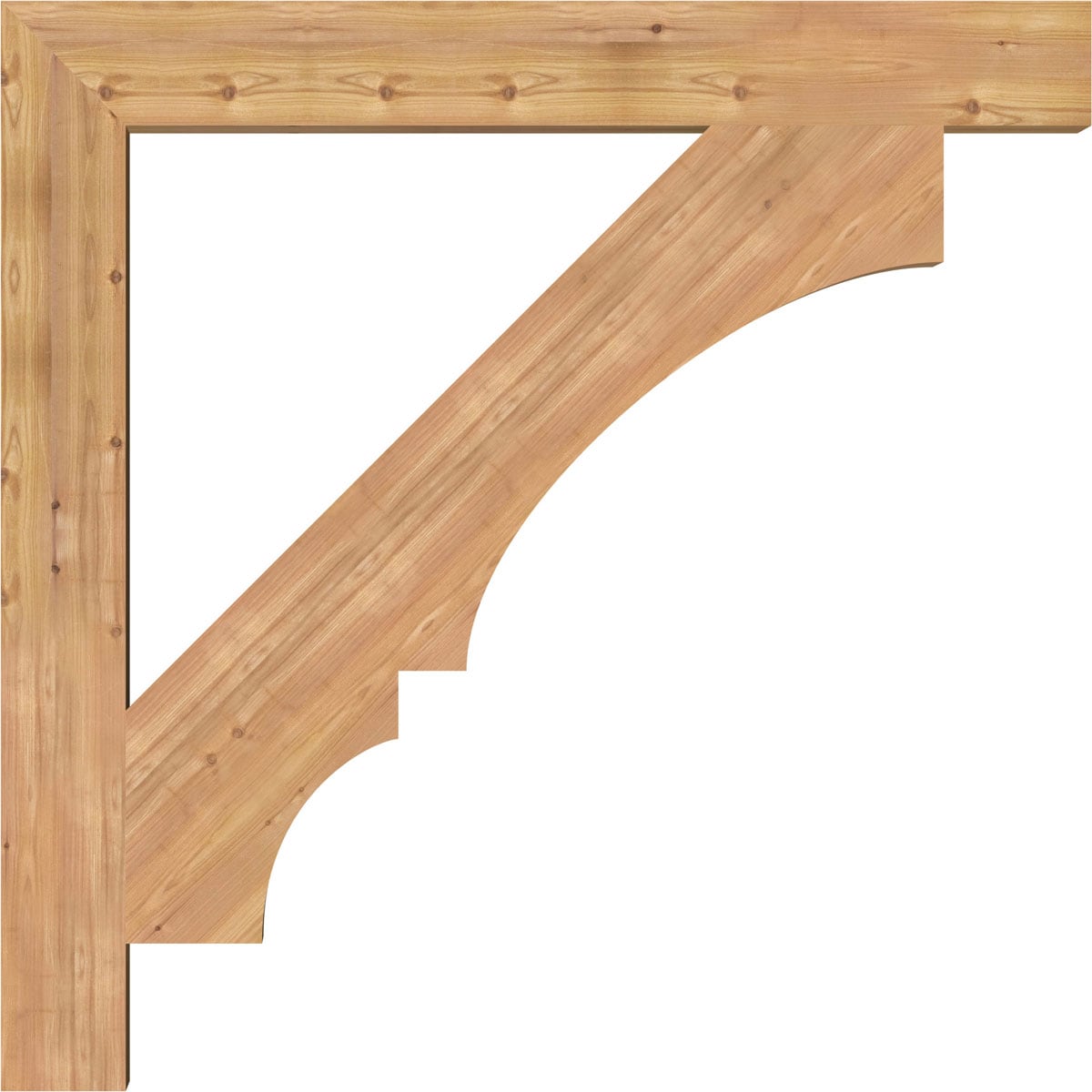 Ekena Millwork BKT06X48X48BOA05SWR Exterior-Brackets-Braces - View #3