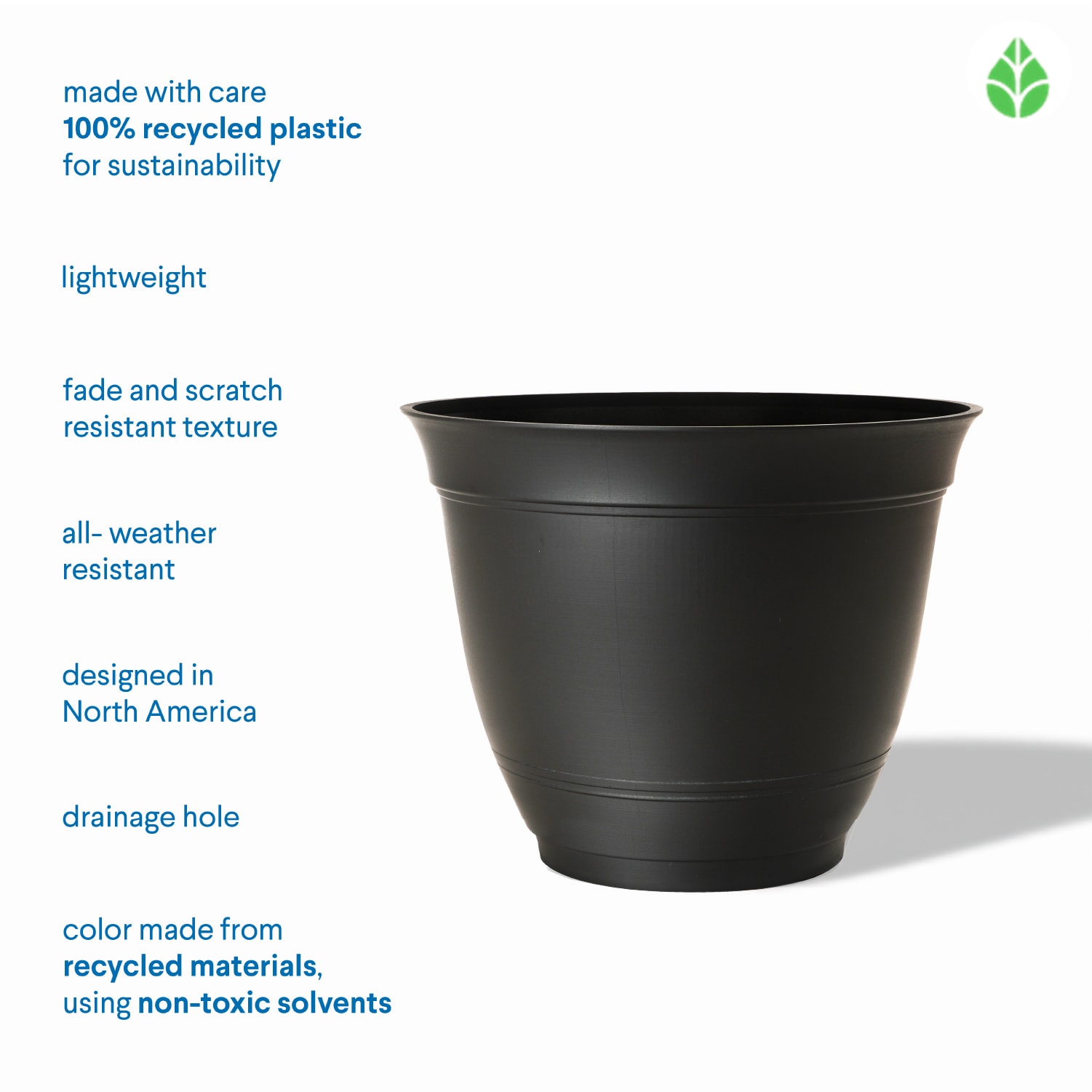 Style Selections DP2132P-BLACK Planter-Window-Box - View #6