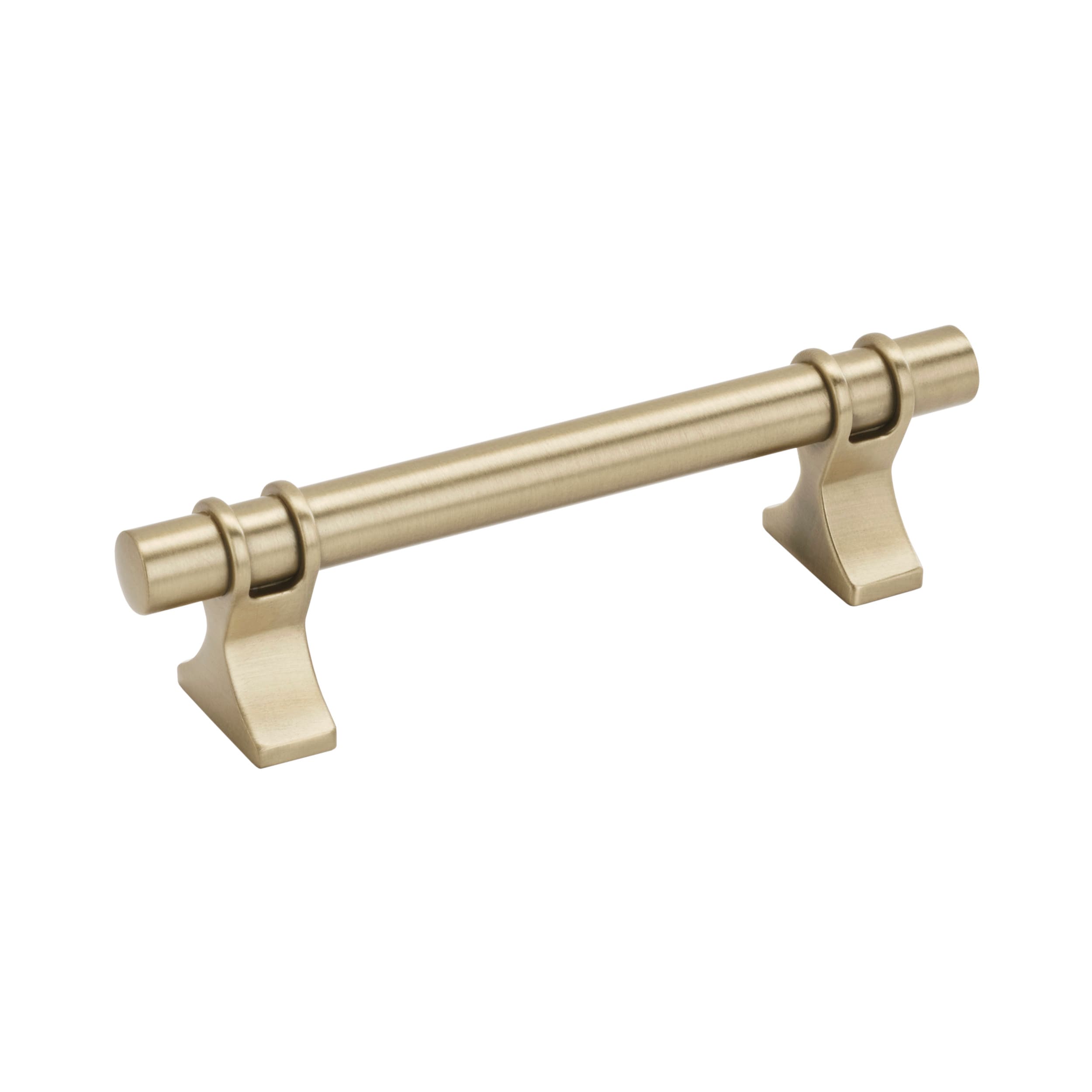 Amerock BP36605BBZ Davenport 3-3/4-in , 96mm Center to Center Golden Champagne Cylindrical Bar