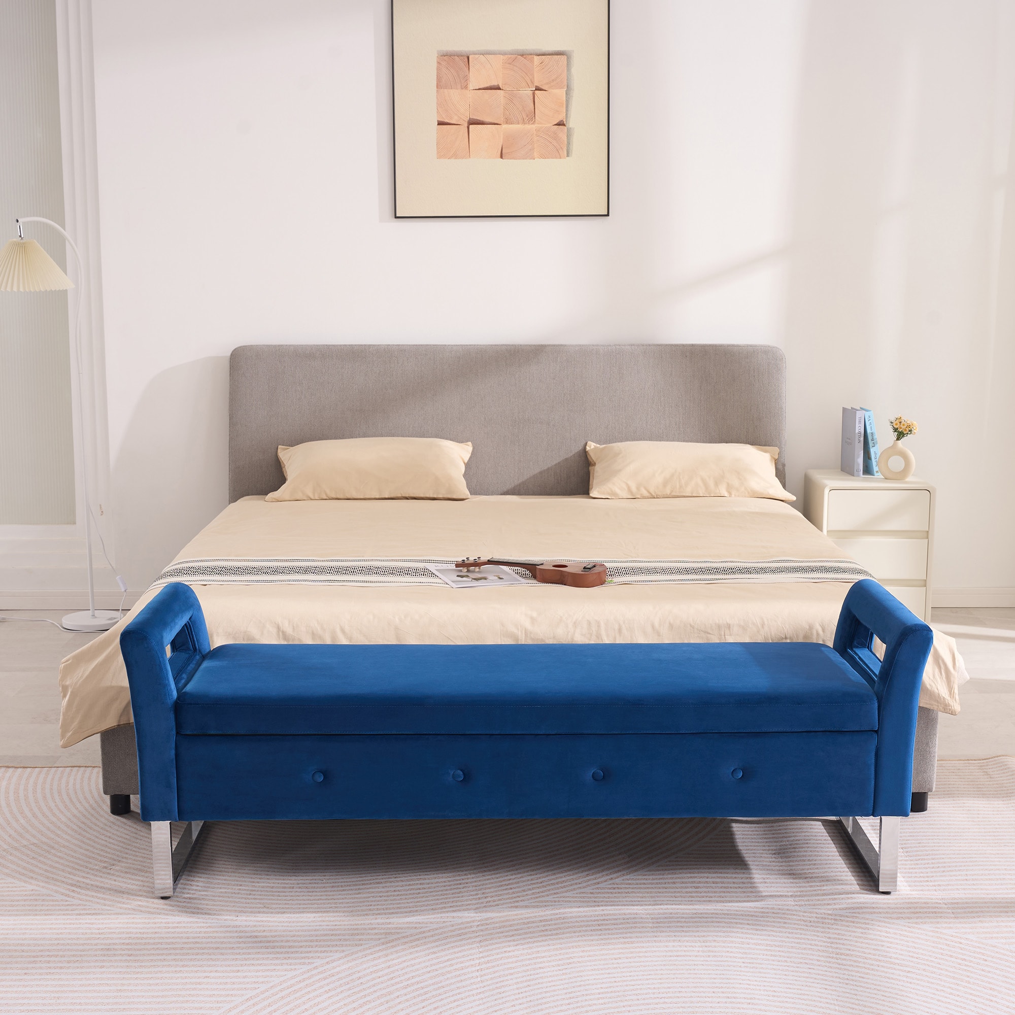 Aortzio HM-S4015-NAVY bench - View #9