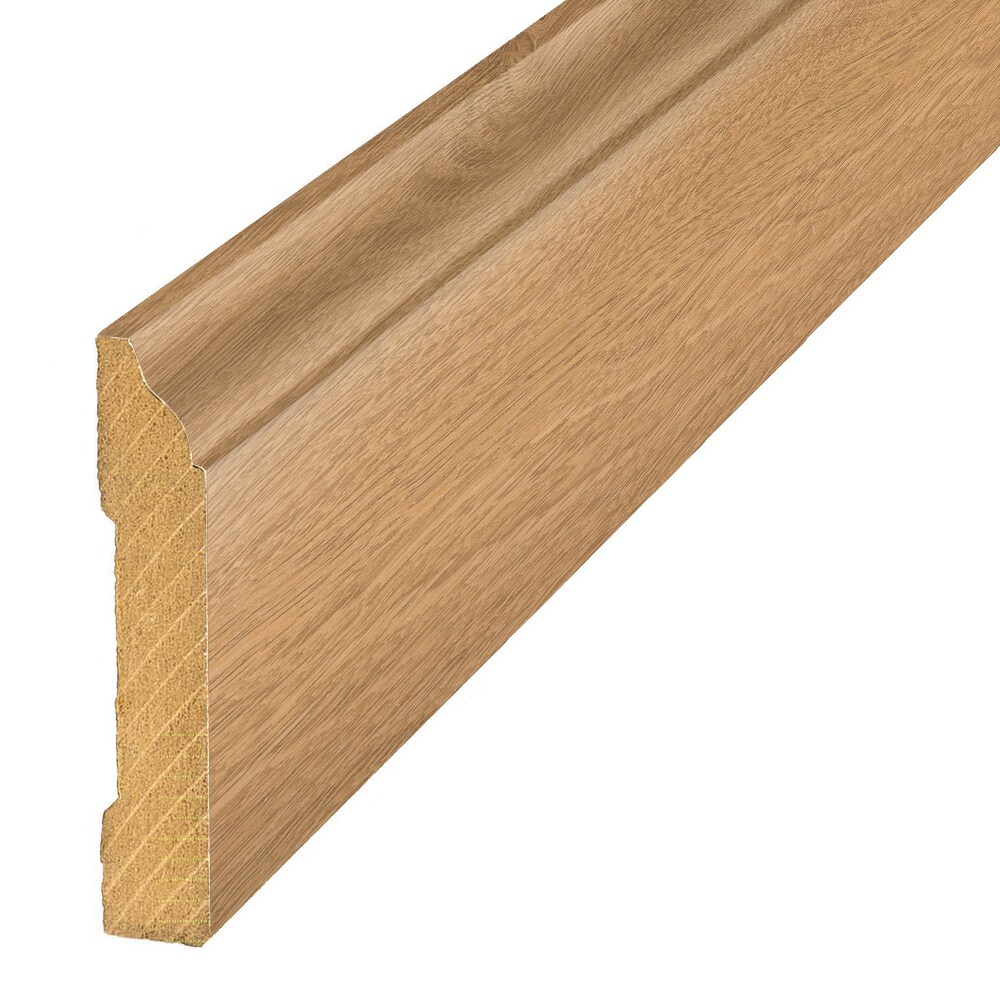 Project Source MG001943 Scarlet 0.62-in T x 3.3-in W x 94.5-in L Laminate Wood Wall Base