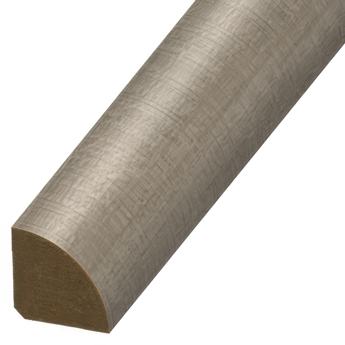 Versatrim MRQR-111544 Pop MaxCore Lucida-Pop MaxCore-Silver Leaf 0.75-in T x 0.75-in W x 94-in L Laminate wood Quarter round