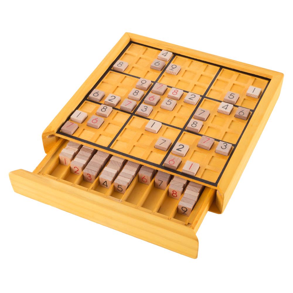 Play Sudoku Online - Virtual Wooden Sudoku Board Game