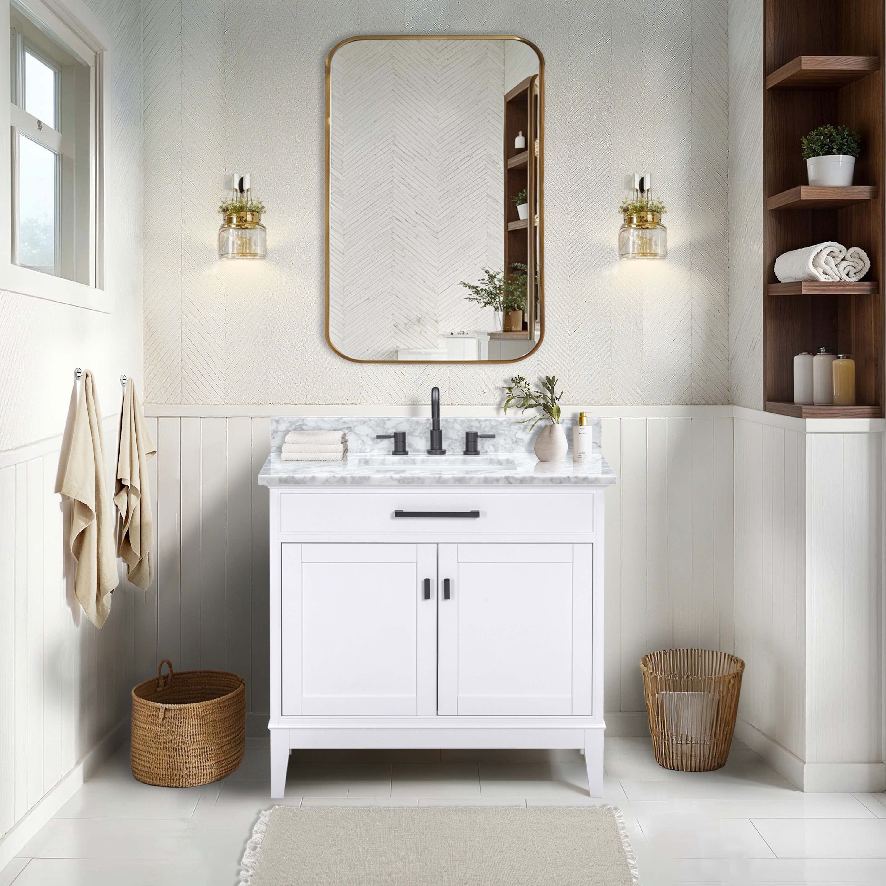 Avanity MADISON-VS36-WT-C Bath-Vanity-Combo - View #10
