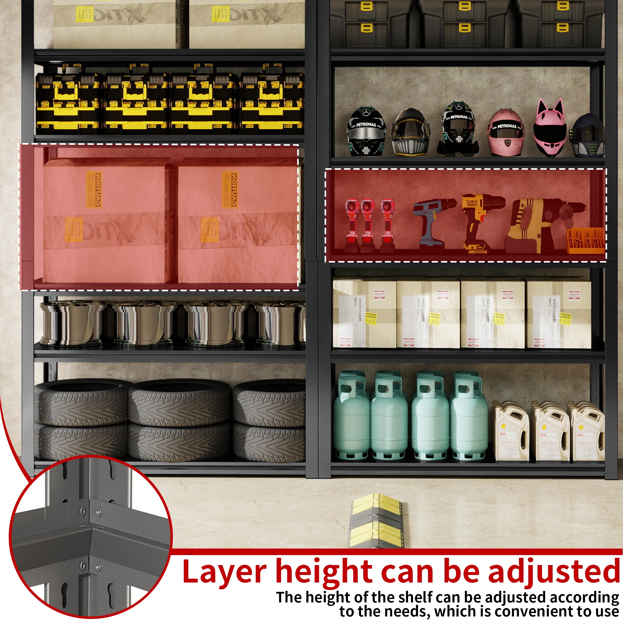 ToolCat BZ-2-157-JYG Free-Standing-Shelving - View #6